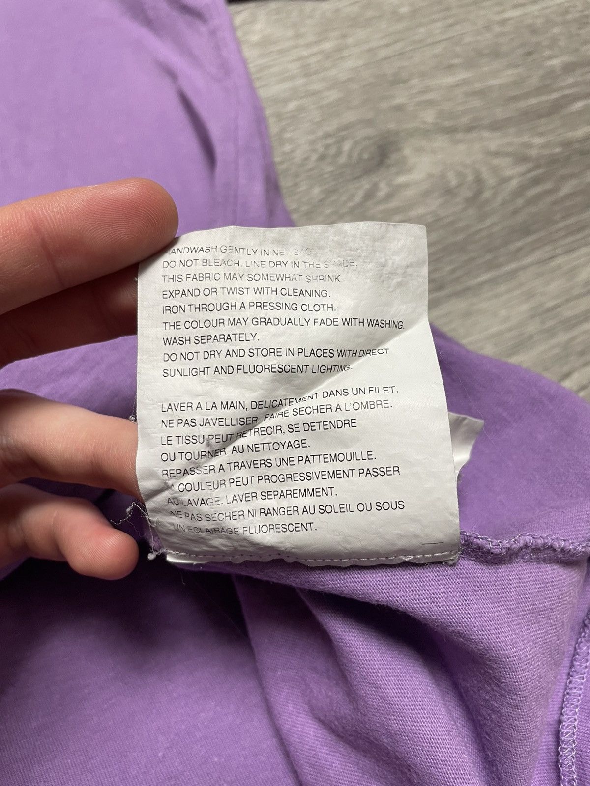 Comme des Garcons PLAY Comme Des Garcons CDG PLAY Purple Mini Heart Logo T-Shirt Size US XXL / EU 58 / 5 - 11 Thumbnail