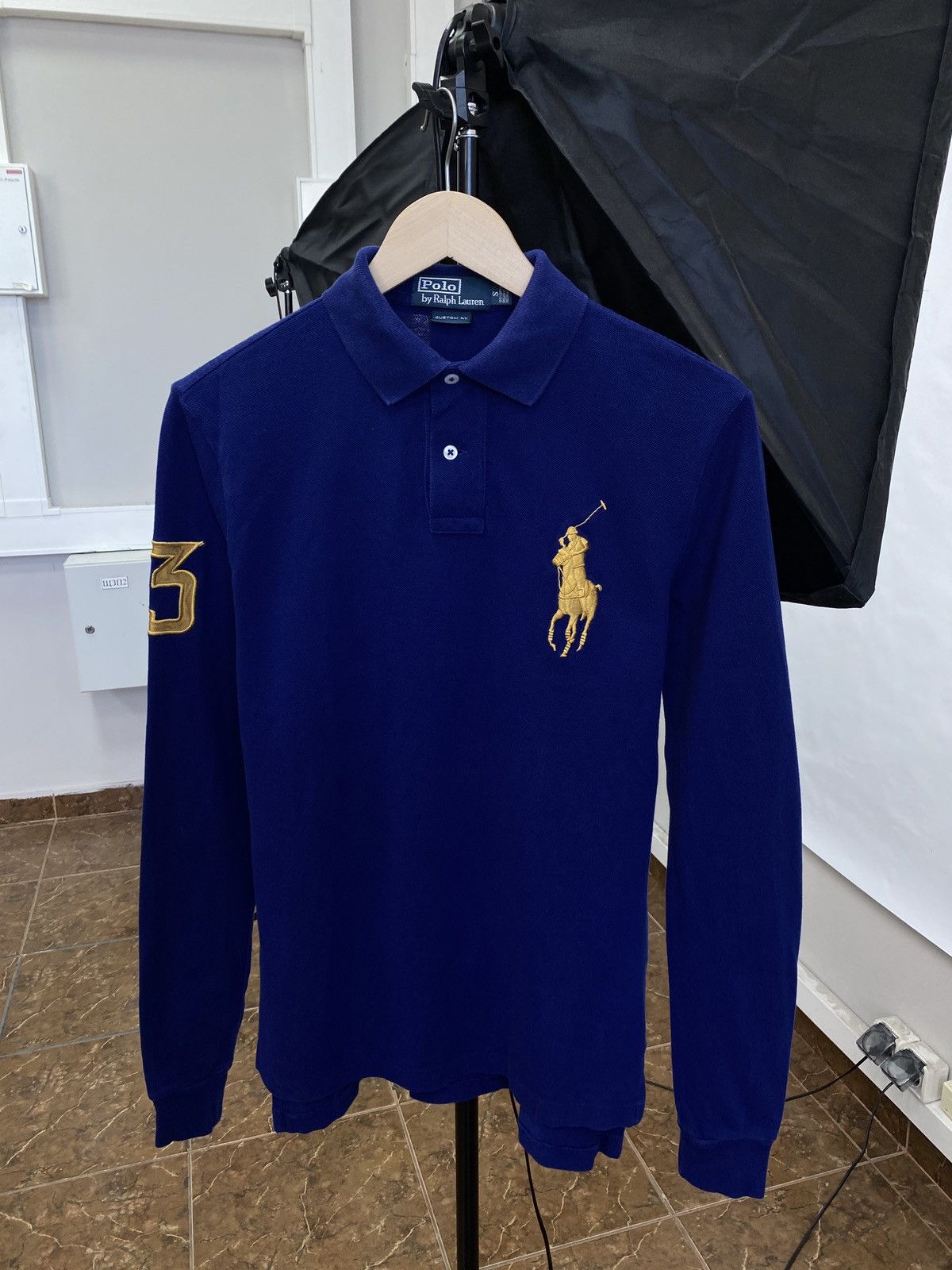 Polo Ralph Lauren 🇺🇸 Vintage 90s Ralph Lauren Polo Long Sleeve Retro Rare Y2K Size US S / EU 44-46 / 1 - 1 Thumbnail