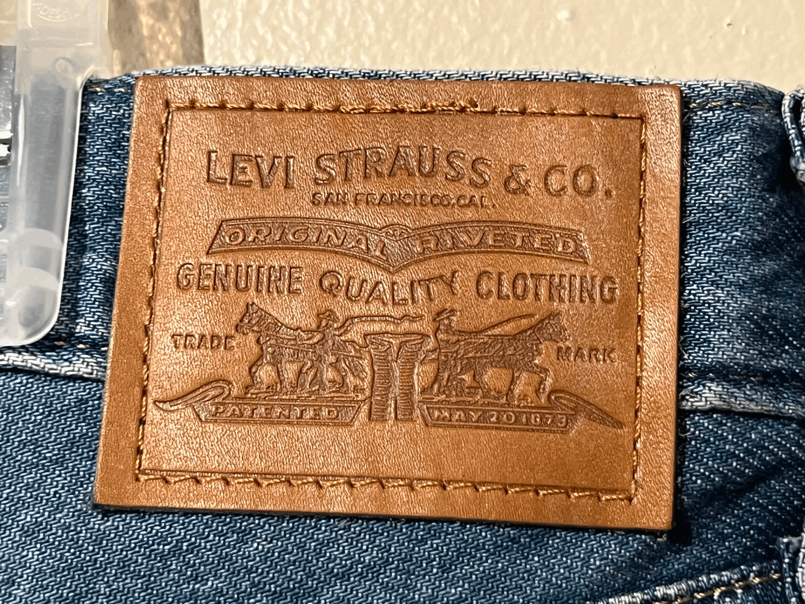 Levi's Baggy Dad Wide Leg Cause and Effect Jeans Size US 32 / EU 48 - 4 Thumbnail