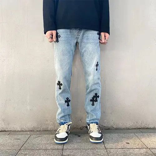 Japanese Brand Street skateboard hip hop cross grunge jeans Size US 32 / EU 48 - 1 Thumbnail