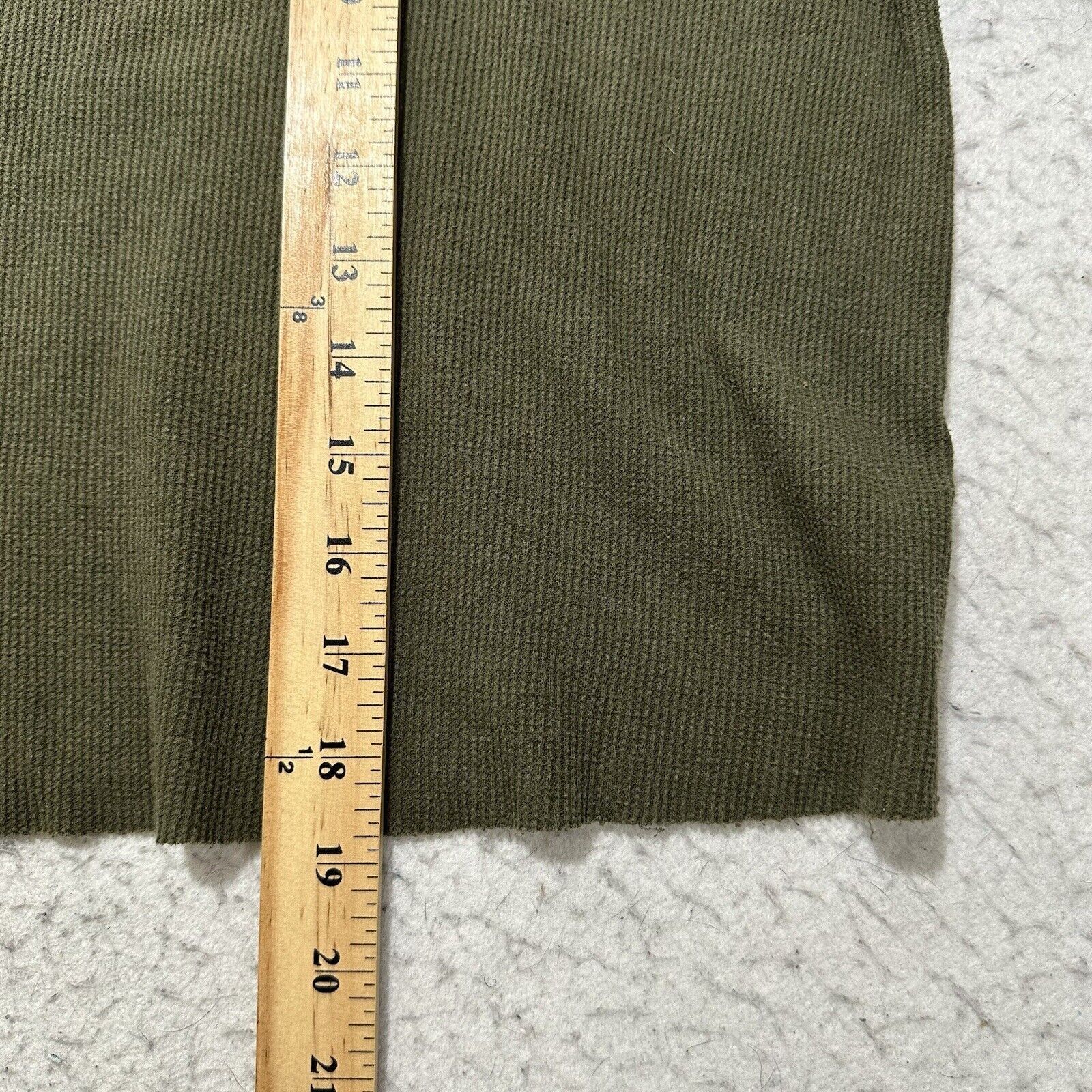 Victoria's Secret PINK Victoria's Secret XS Green Waffle Knit Cropped T Shirt Size XS / US 0-2 / IT 36-38 - 9 Thumbnail