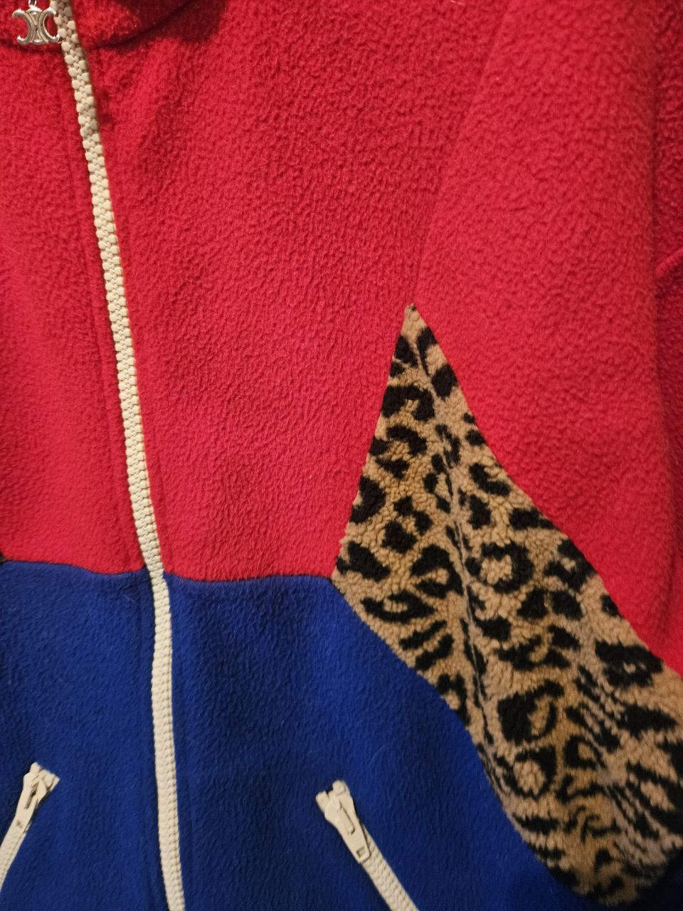 Celine Colour-Block Fleece Track Jacket Size US S / EU 44-46 / 1 - 9 Thumbnail