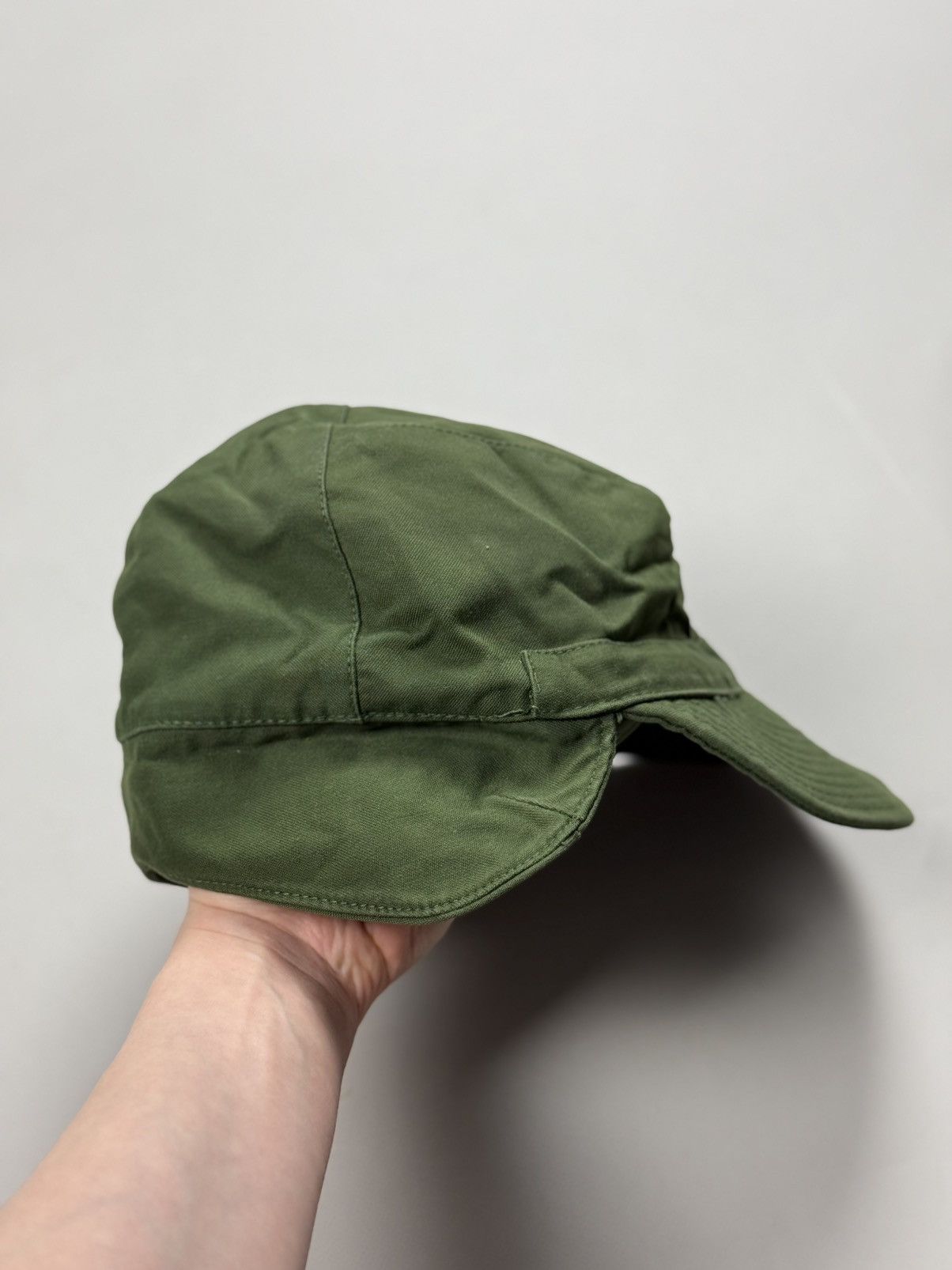 Vintage Vintage Swedish Army Military Earwarmer Flap Ear Cap Hat Size ONE SIZE - 10 Thumbnail