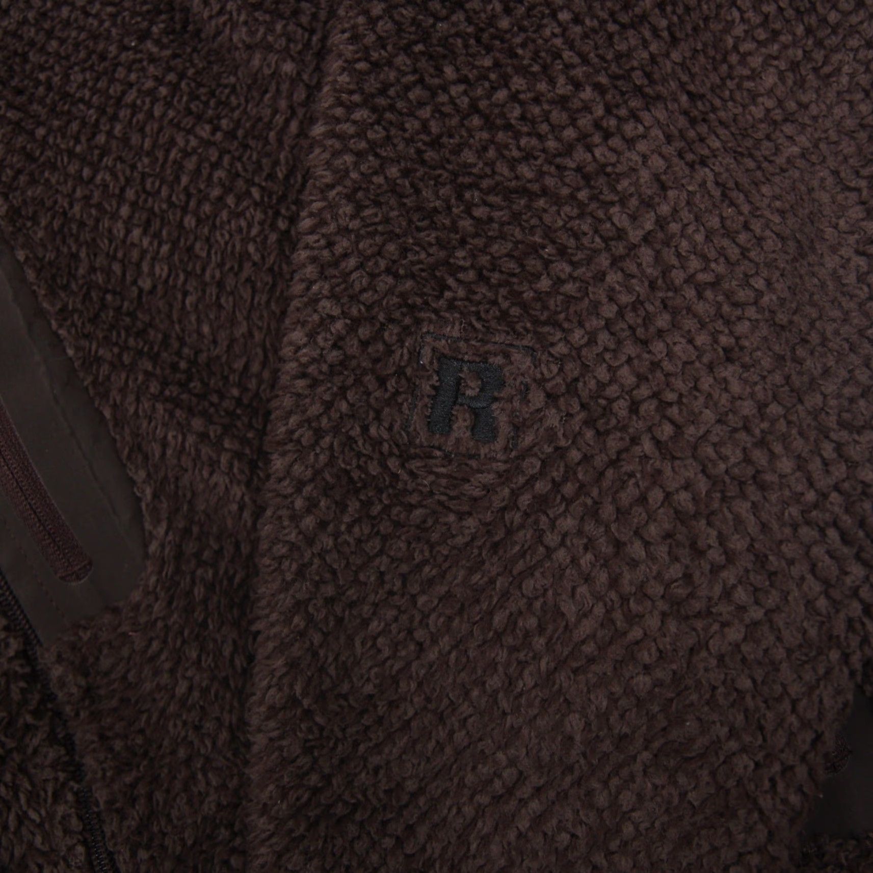 Patagonia VINTAGE Patagonia Rhythm Fleece Deep Pile Jacket Brown Womens Small XS Regular 8+/10 Size XS / US 0-2 / IT 36-38 - 4 Thumbnail