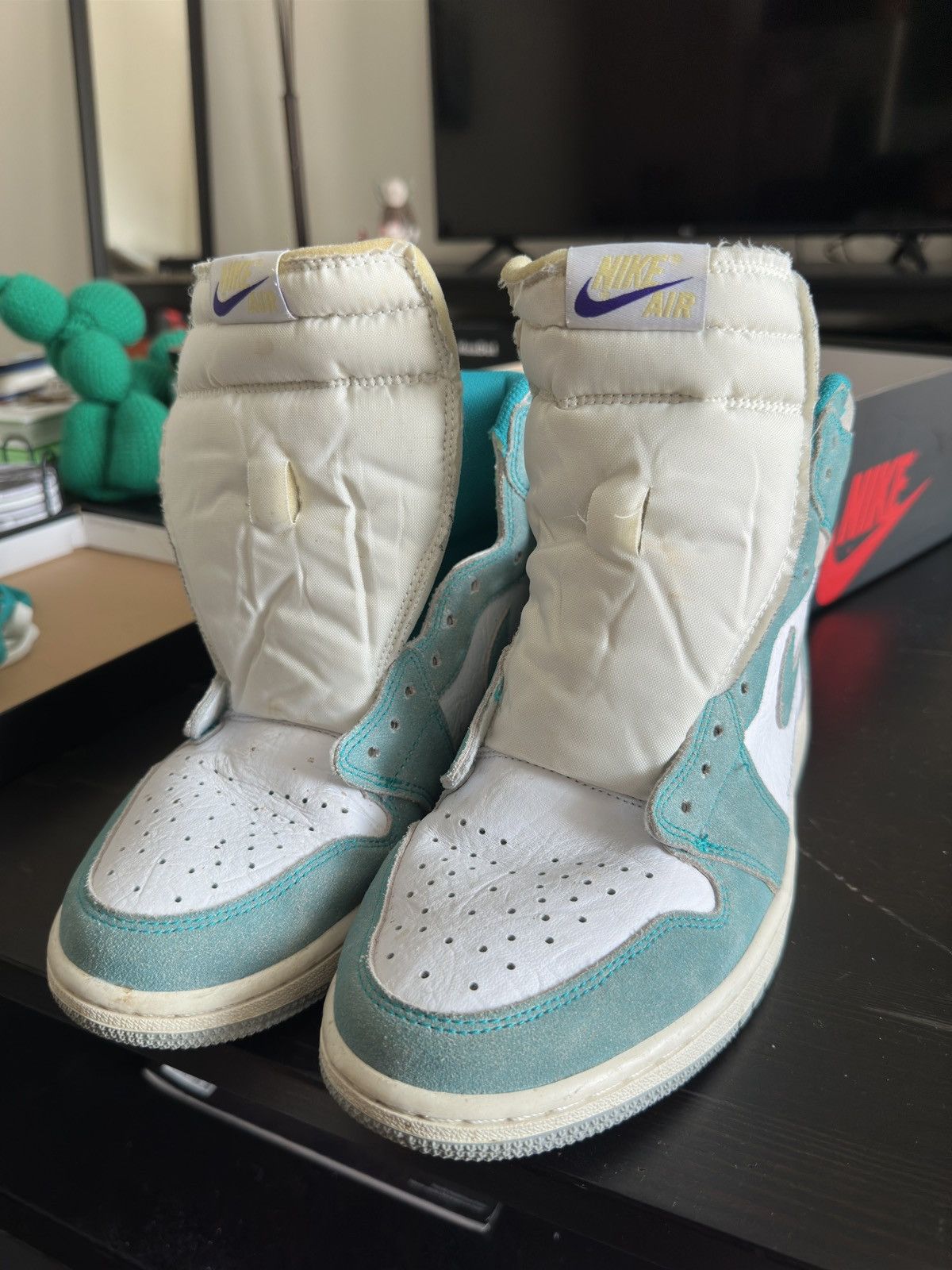 Jordan Brand × Nike Nike Jordan 1 Hi Retro “Turbo Green” Size US 11 / EU 44 - 8 Thumbnail