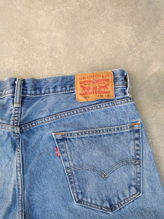 Vintage Vintage Levi's Jeans 550 Light Blue Relaxed Denim 36x30 | Grailed