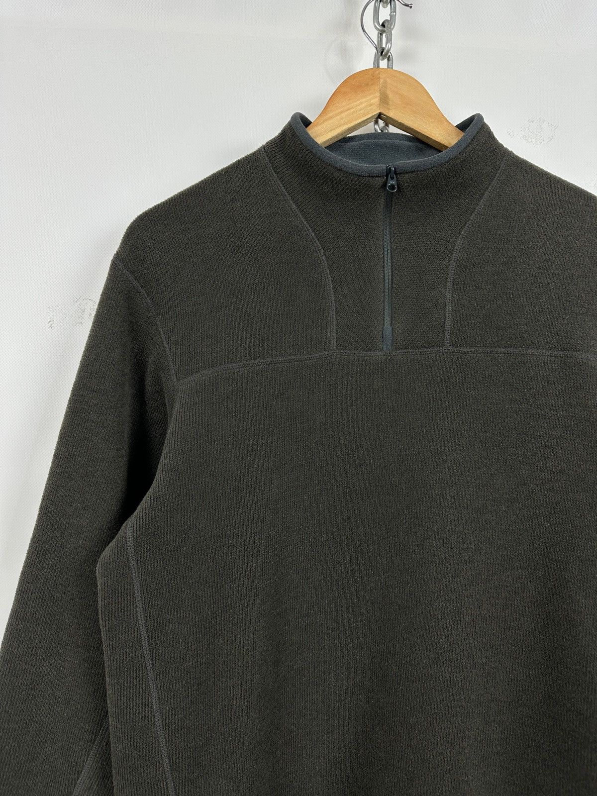 Arc'teryx Vintage Arcteryx Khaki Polartec Fleece Jacket Size US M / EU 48-50 / 2 - 6 Thumbnail