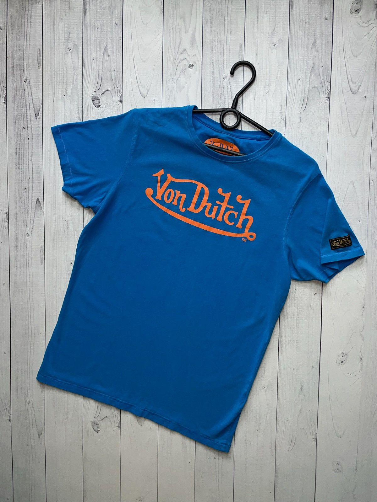 Von Dutch Vintage Von Dutch tee blue logo size M Size US M / EU 48-50 / 2 - 1 Thumbnail