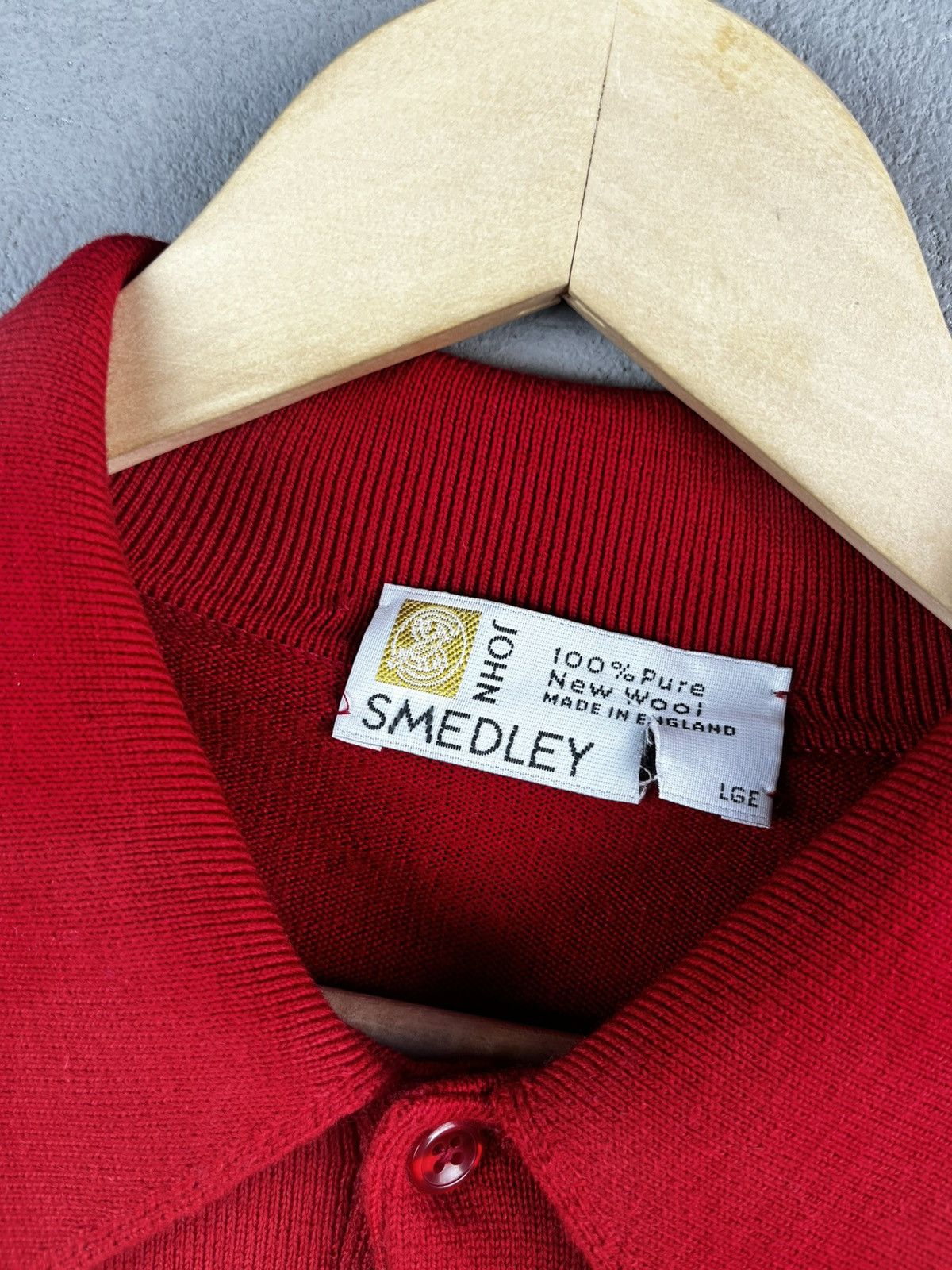 John Smedley John Smedley wool sweater size L vintage Size US L / EU 52-54 / 3 - 3 Thumbnail