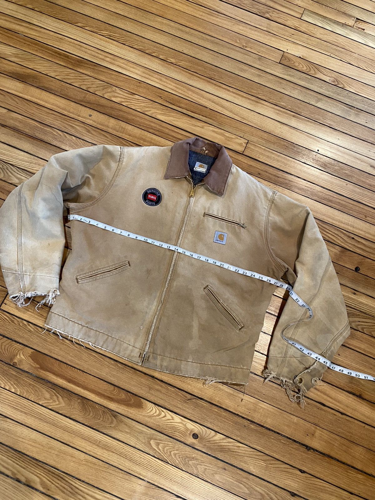 Carhartt Vintage Blanket lined Detroit jacket Size US XL / EU 56 / 4 - 6 Thumbnail