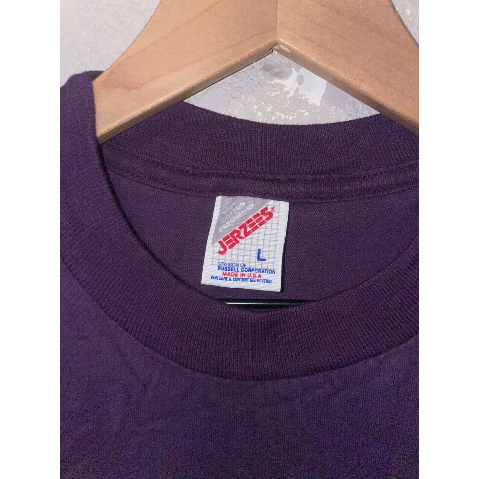 Jerzees Vintage Middletown Shirt Wildflower Wild Flower Tee VTG 90s Size US L / EU 52-54 / 3 - 8 Thumbnail