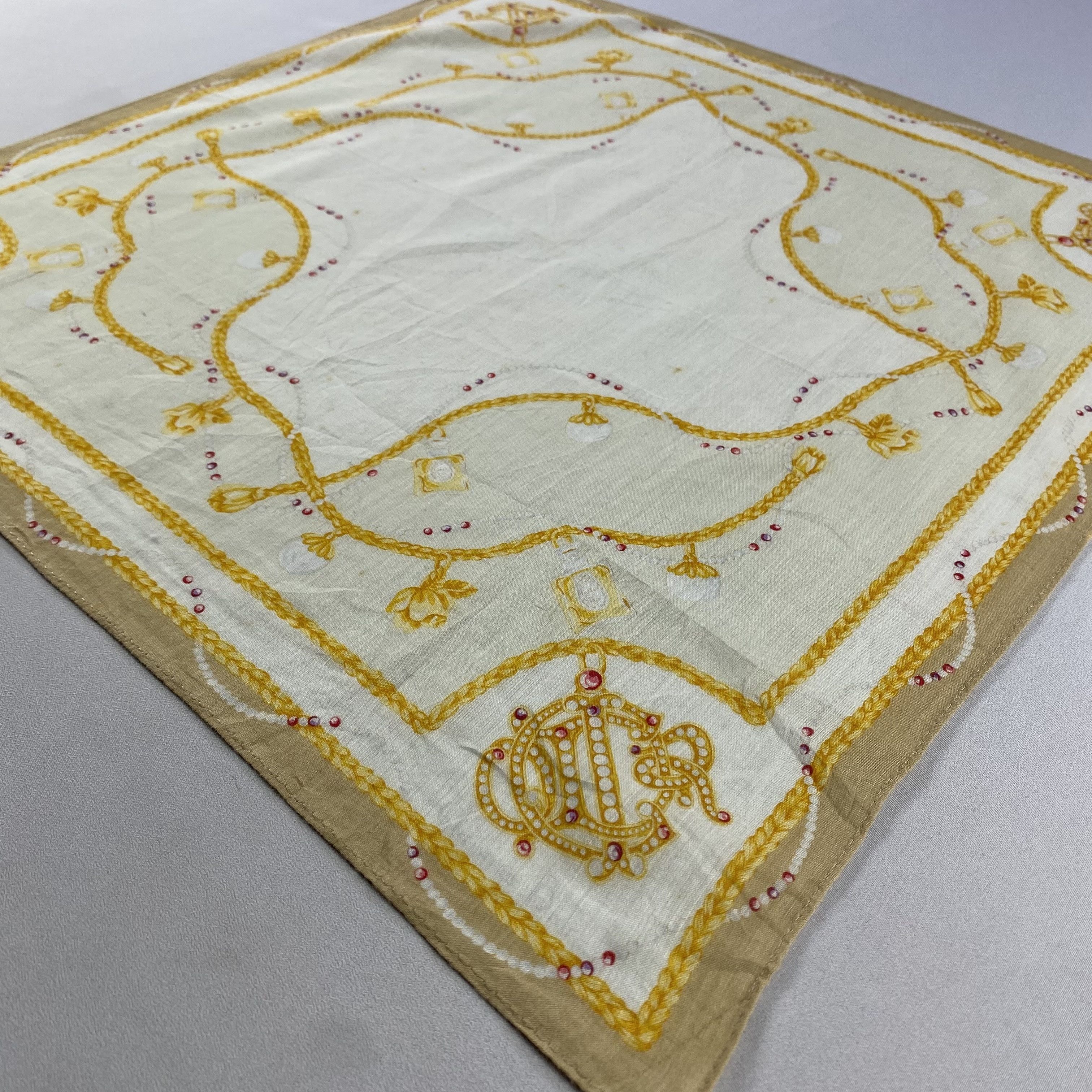 Vintage Dior Bandana/ Handkerchief / Neckerchief Size ONE SIZE - 2 Thumbnail