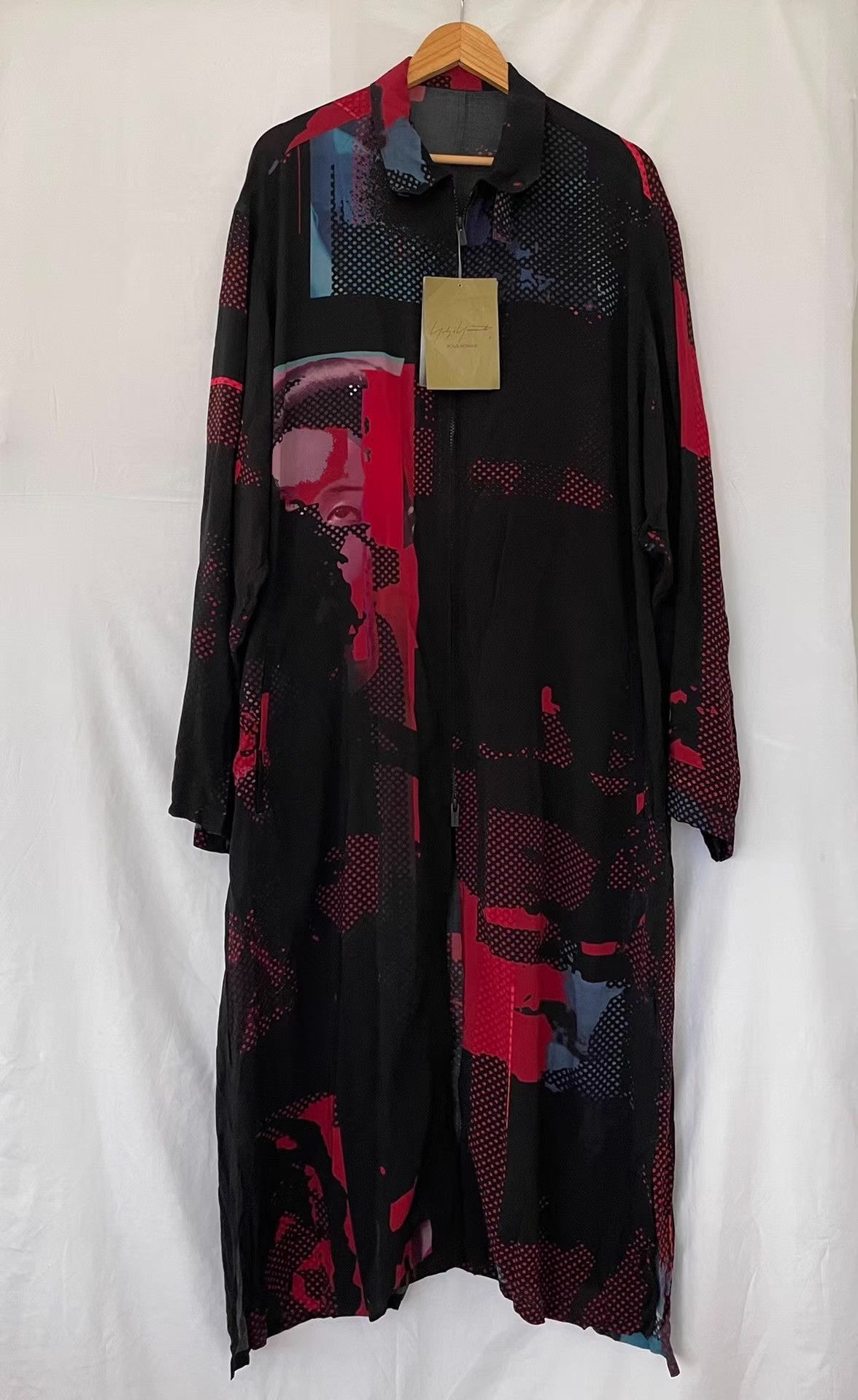 Yohji Yamamoto Yohji Yamamoto 20AW Men's Printed Long Jacket Ｑ21 Size US M / EU 48-50 / 2 - 1 Thumbnail
