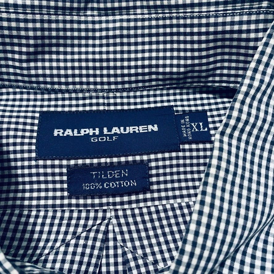 Ralph Lauren Ralph Lauren black gingham Tilden button down Size US XL / EU 56 / 4 - 4 Thumbnail