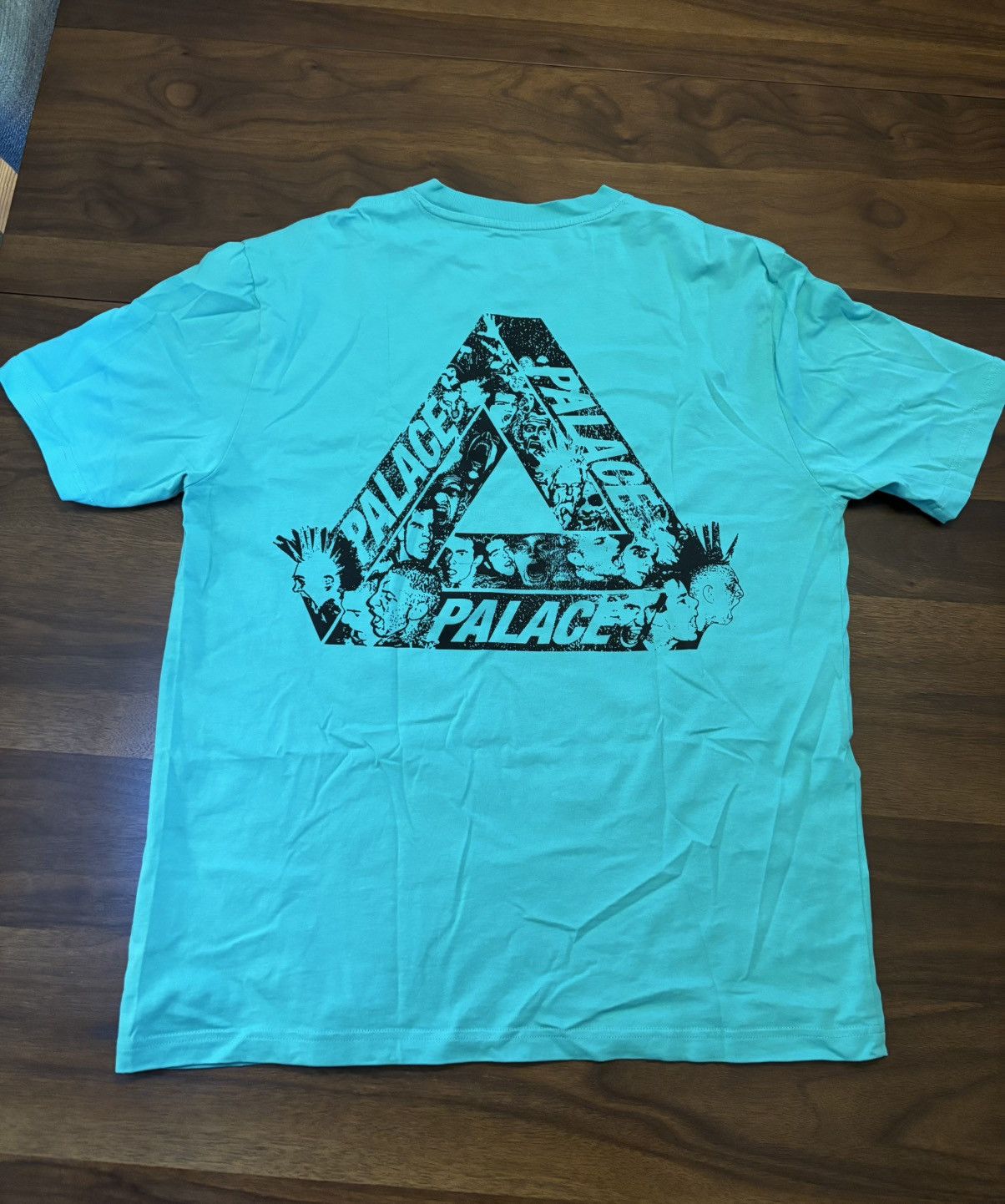 Palace Palace Tri-Heads tee ‘aqua’ Size US XL / EU 56 / 4 - 1 Thumbnail