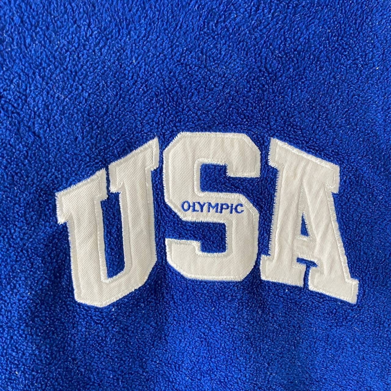 USA Olympics Fleece Hoodies Vintage Big Logo USA Olympic Y2K Mans Size US S / EU 44-46 / 1 - 3 Thumbnail