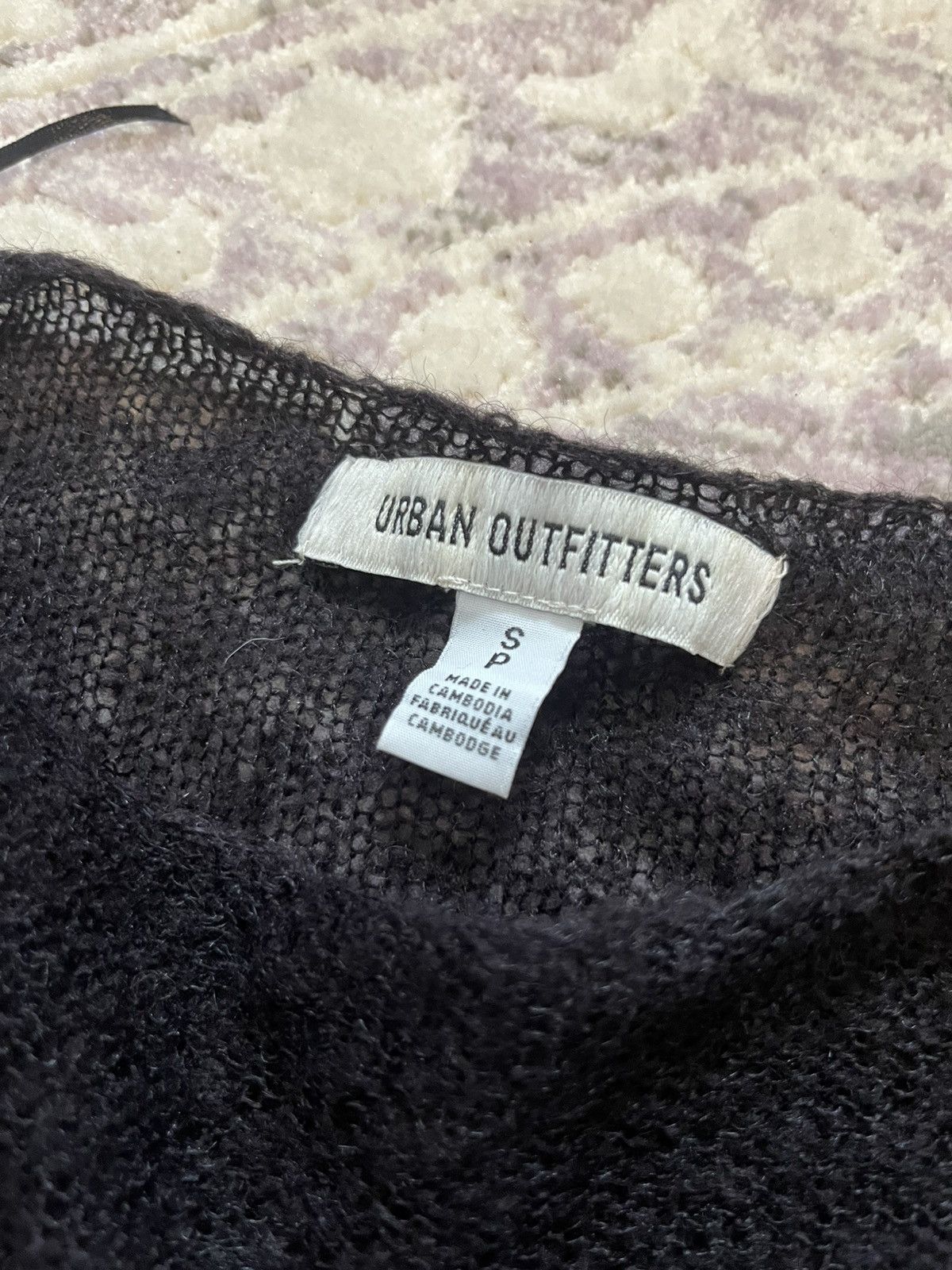 Urban Outfitters Sheer Asymmetrical Sweater Size S / US 4 / IT 40 - 2 Thumbnail