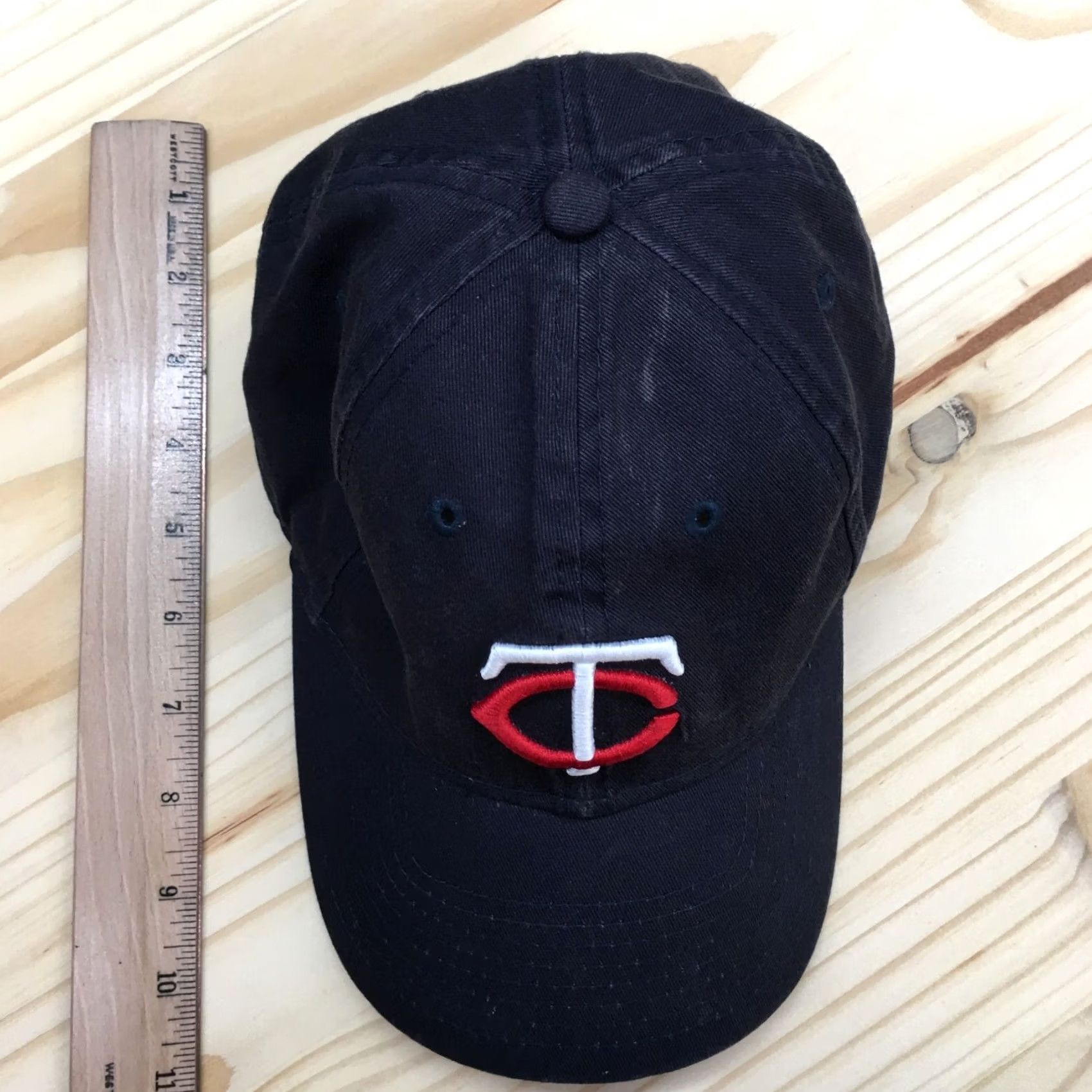 New Era New Era Minnesota Twins Baseball Cap Hat Womens One Size Blue Cotton 9Twenty Size ONE SIZE - 3 Thumbnail
