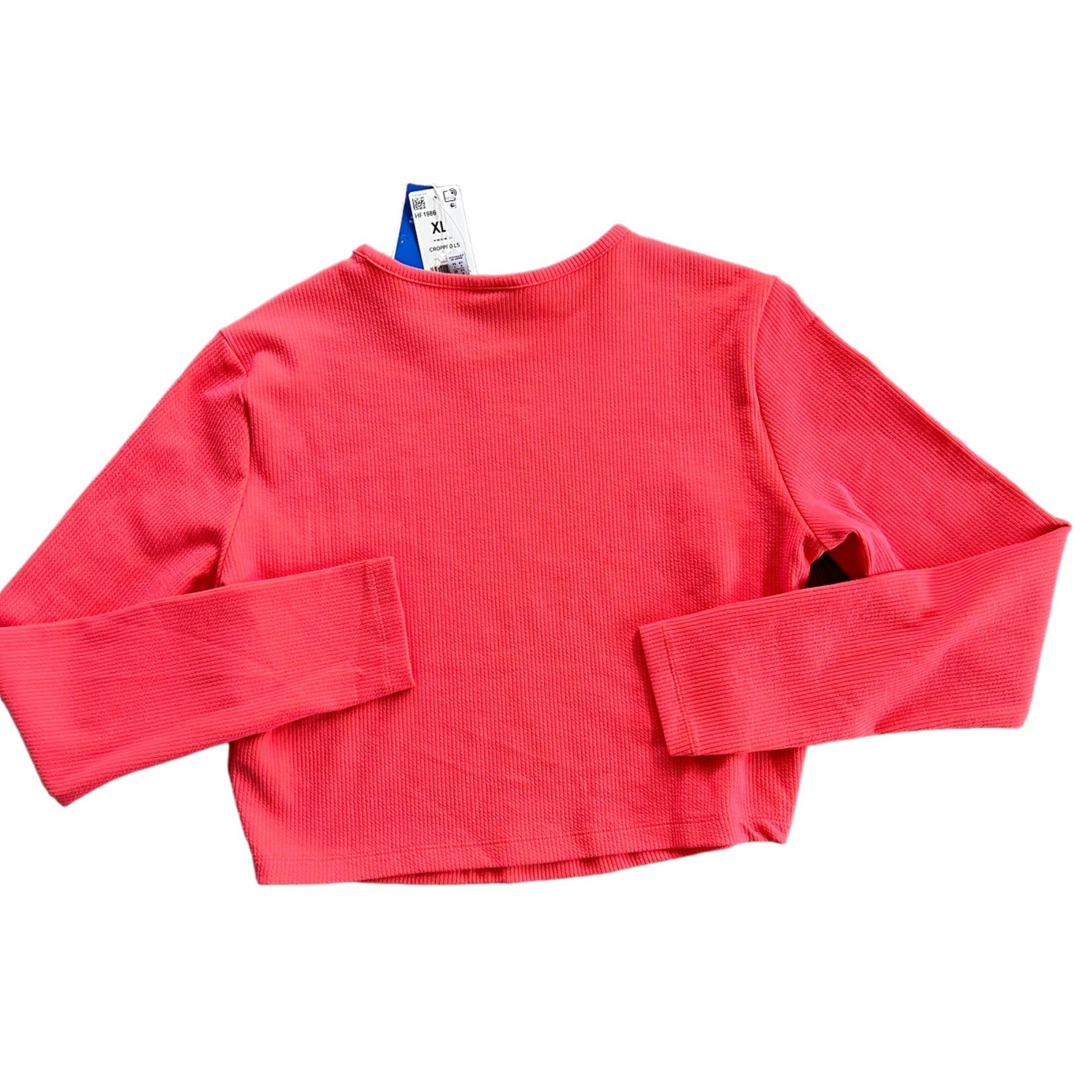 Adidas NWT Adidas Cropped Neon Pink Athletic Shirt XL Size XL / US 12-14 / IT 48-50 - 3 Thumbnail