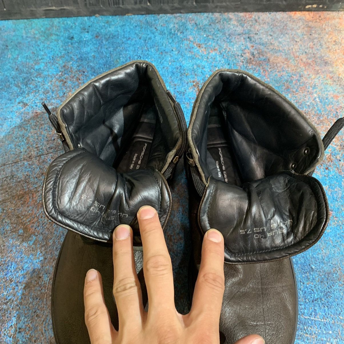 Porsche Design Porsche Design Leather Boots Size 7.5 US Size US 7.5 / EU 40-41 - 14 Thumbnail