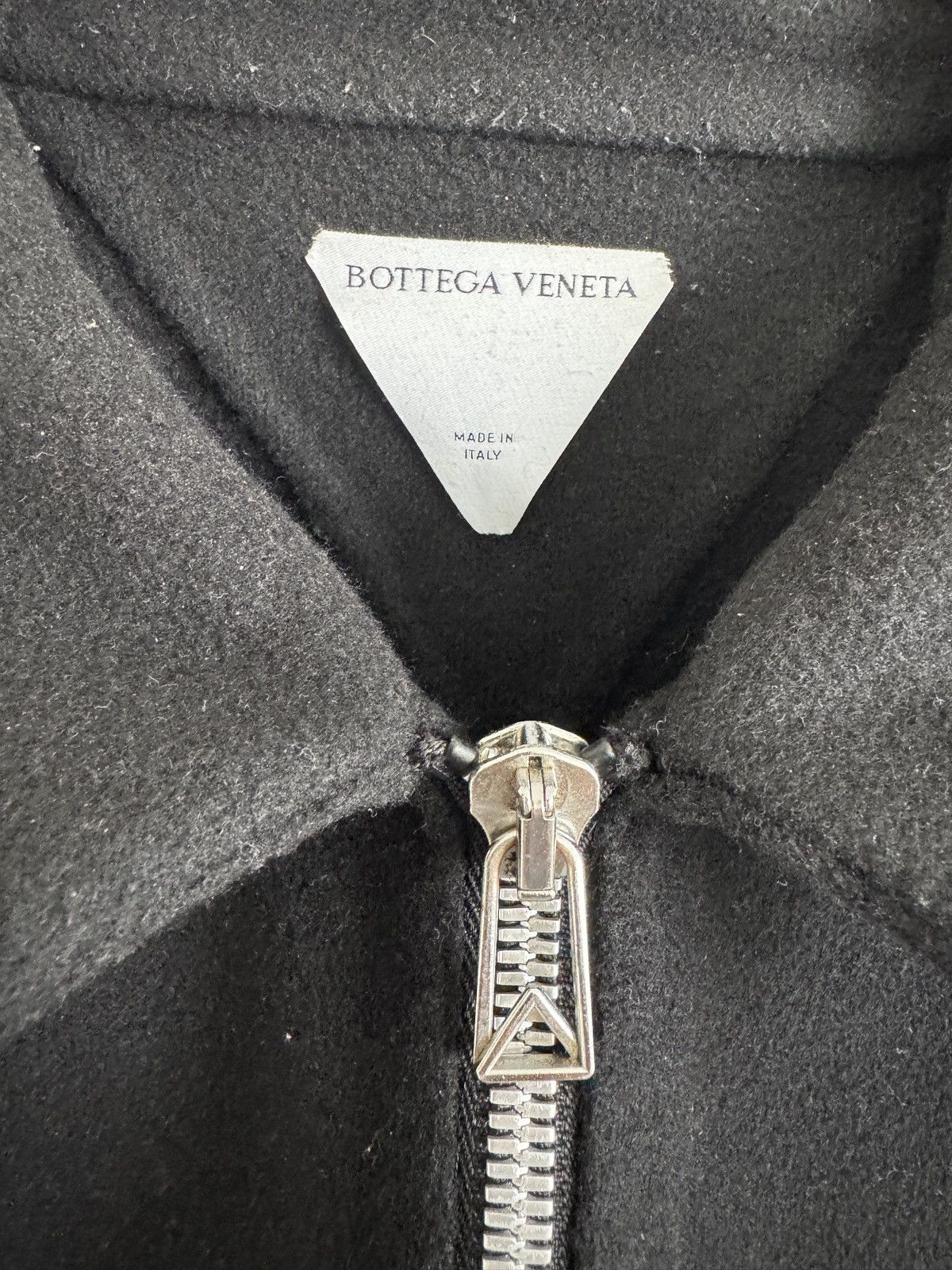 Bottega Veneta Bottega Veneta Cropped Wool Jacket Size US L / EU 52-54 / 3 - 2 Thumbnail