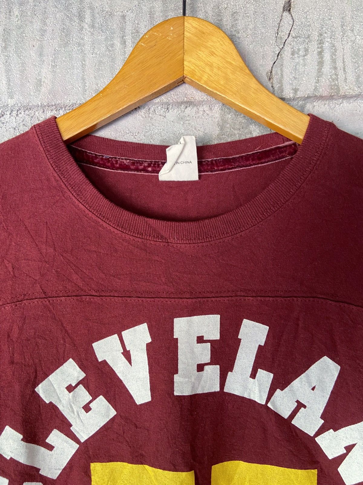 Japanese Brand DOUBLE LAYER CLEVELAND 55 BALLPARKS LONG SLEEVE Size US L / EU 52-54 / 3 - 7 Thumbnail