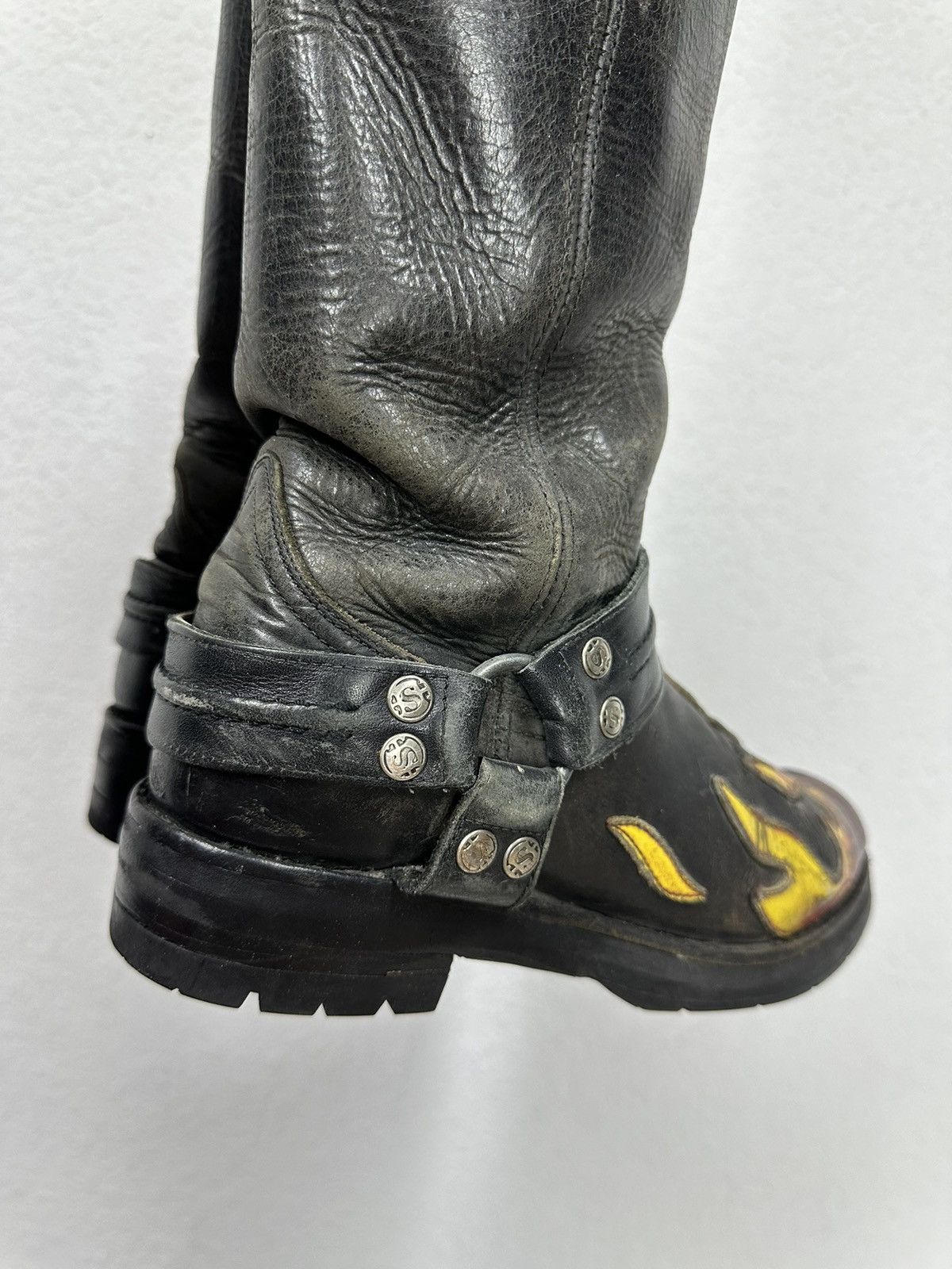 New Rock Vintage New Rock Fire 🔥 Boots Avantgarde Leather Rick Owens Size US 8 / IT 38 - 7 Thumbnail