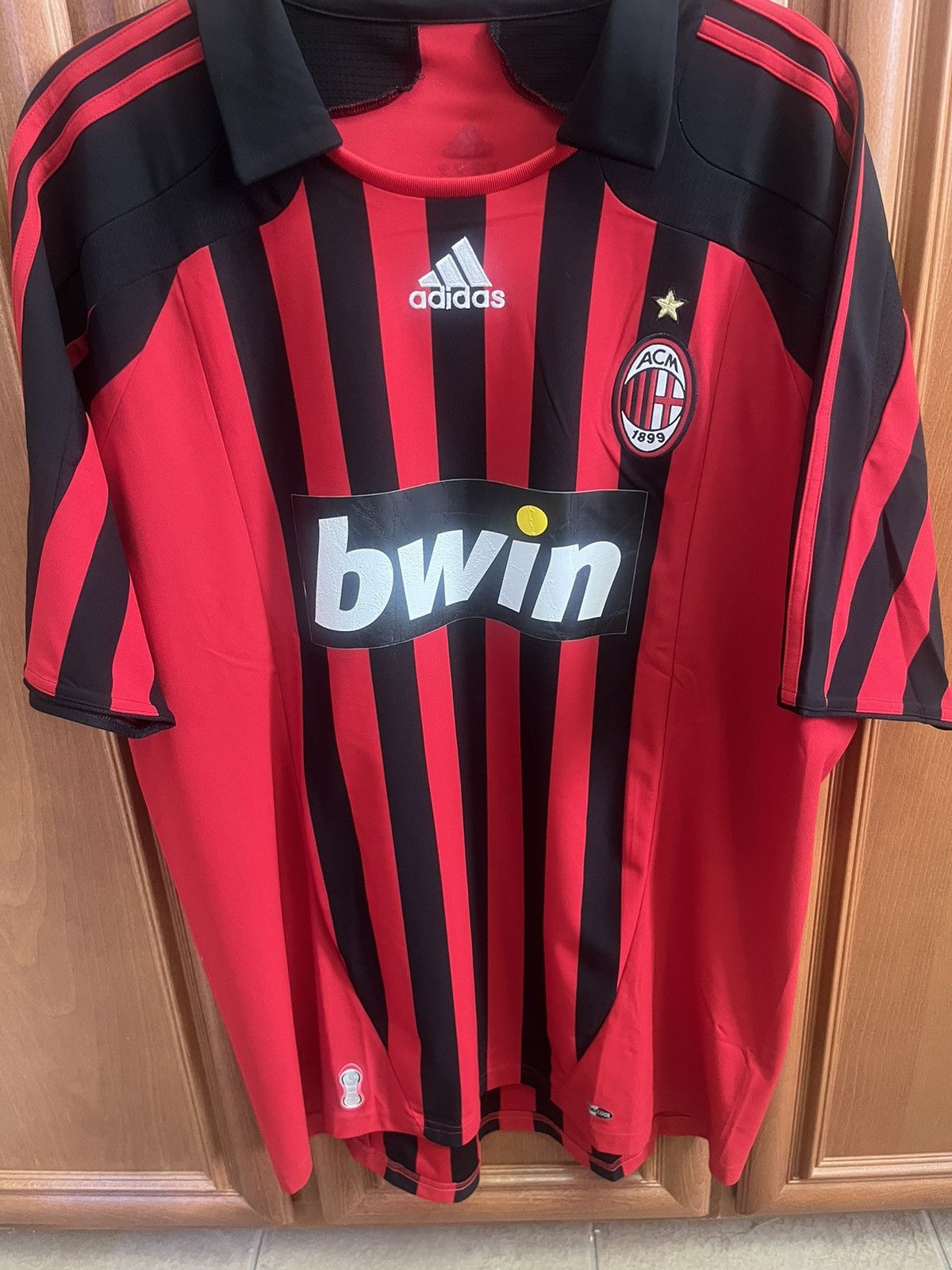 Adidas Vintage AC Milan Jersey Size US XL / EU 56 / 4 - 1 Thumbnail