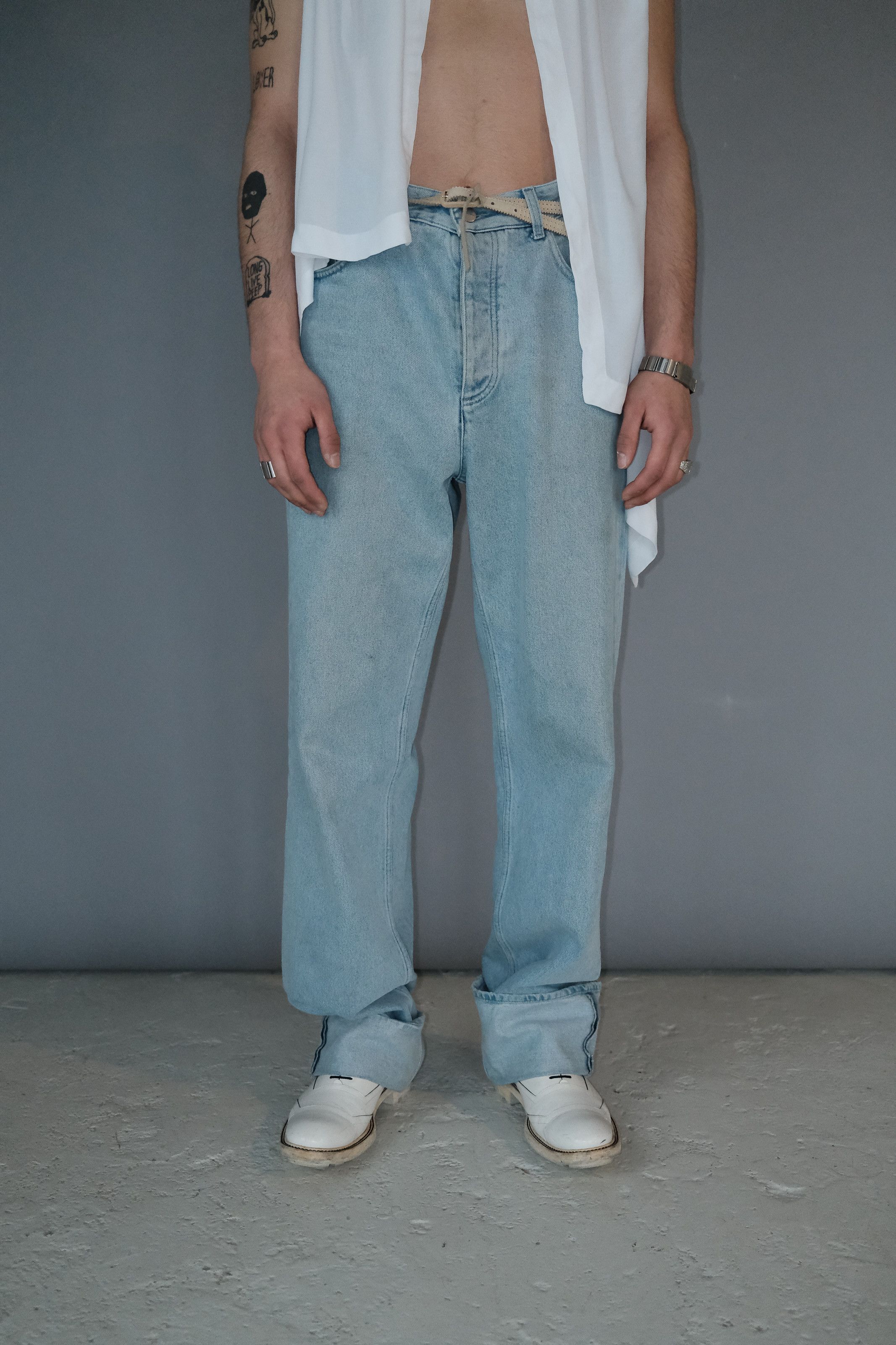 BOTTER Botter AW19/20 Light Baggy Jeans Size US 32 / EU 48 - 1 Thumbnail