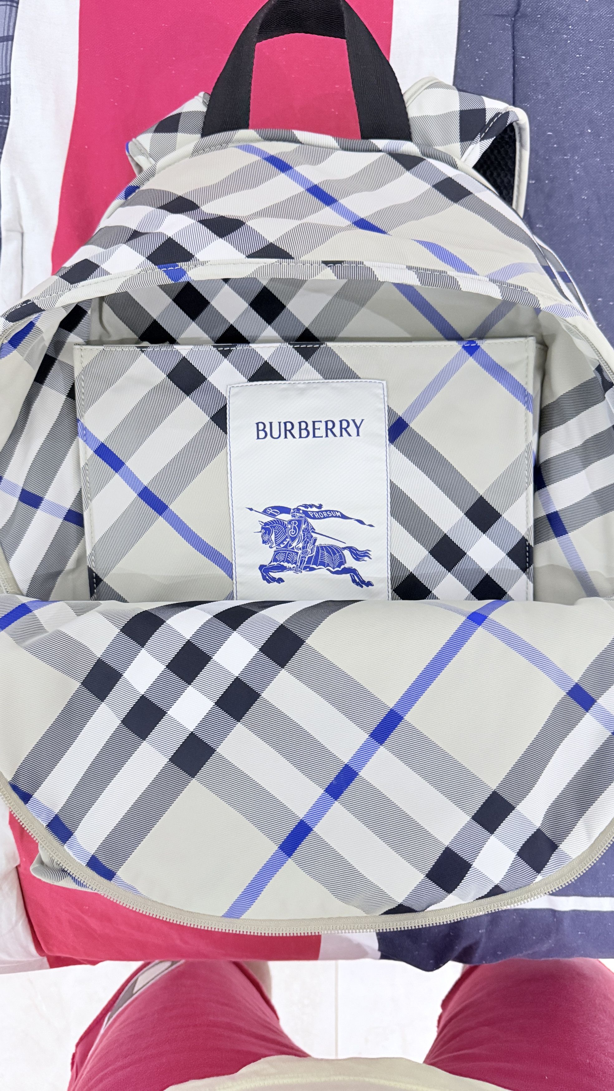 Burberry BAG PACK A CUADROS Size ONE SIZE - 4 Thumbnail