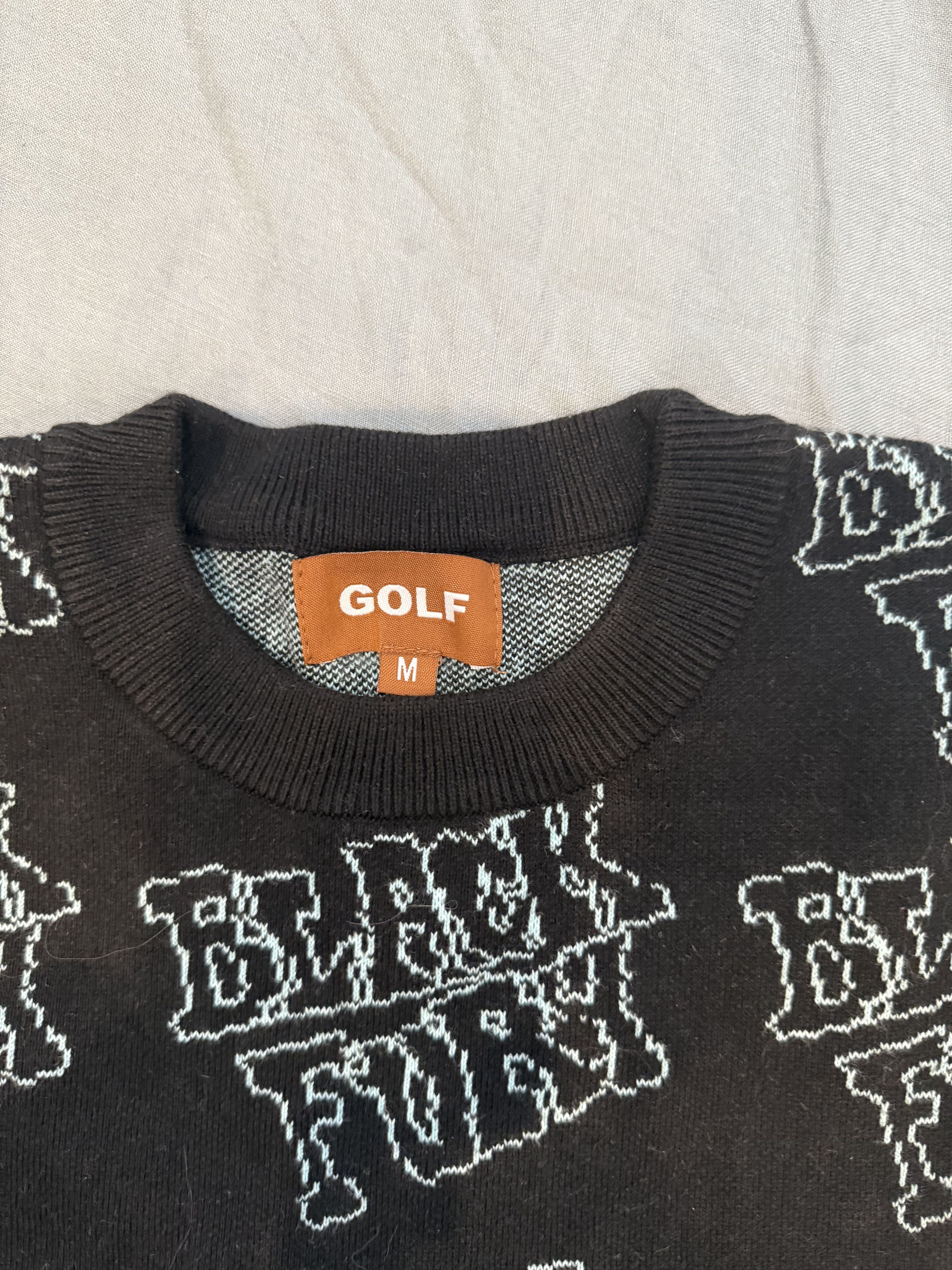 Golf Wang Black fury sweater Size US M / EU 48-50 / 2 - 2 Thumbnail