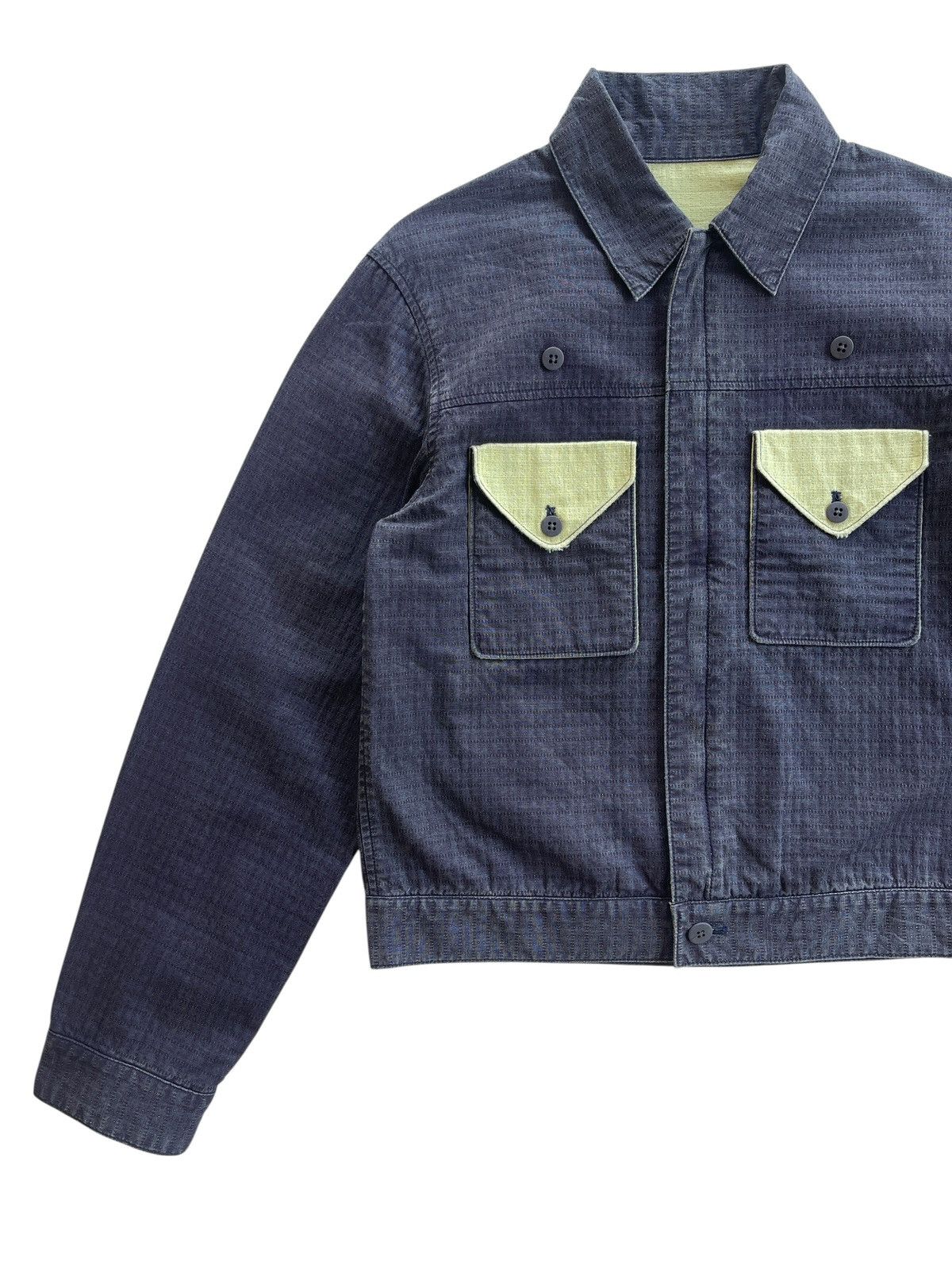 PPFM PPFM Cotton Cropped Blouson Jacket Size US S / EU 44-46 / 1 - 5 Thumbnail