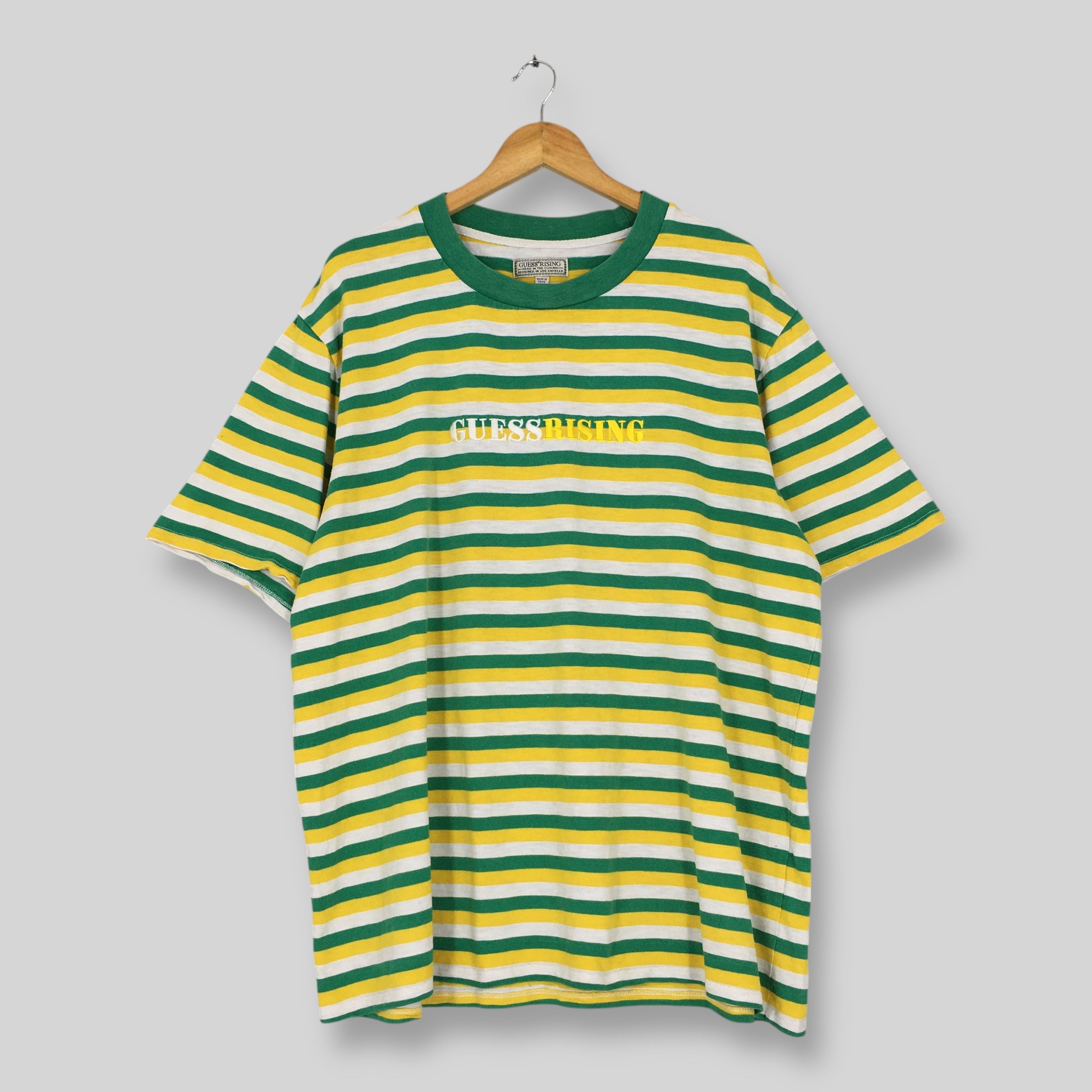 88rising Guess x 88Rising Stripes T Shirt XLarge Size US XL / EU 56 / 4 - 1 Thumbnail