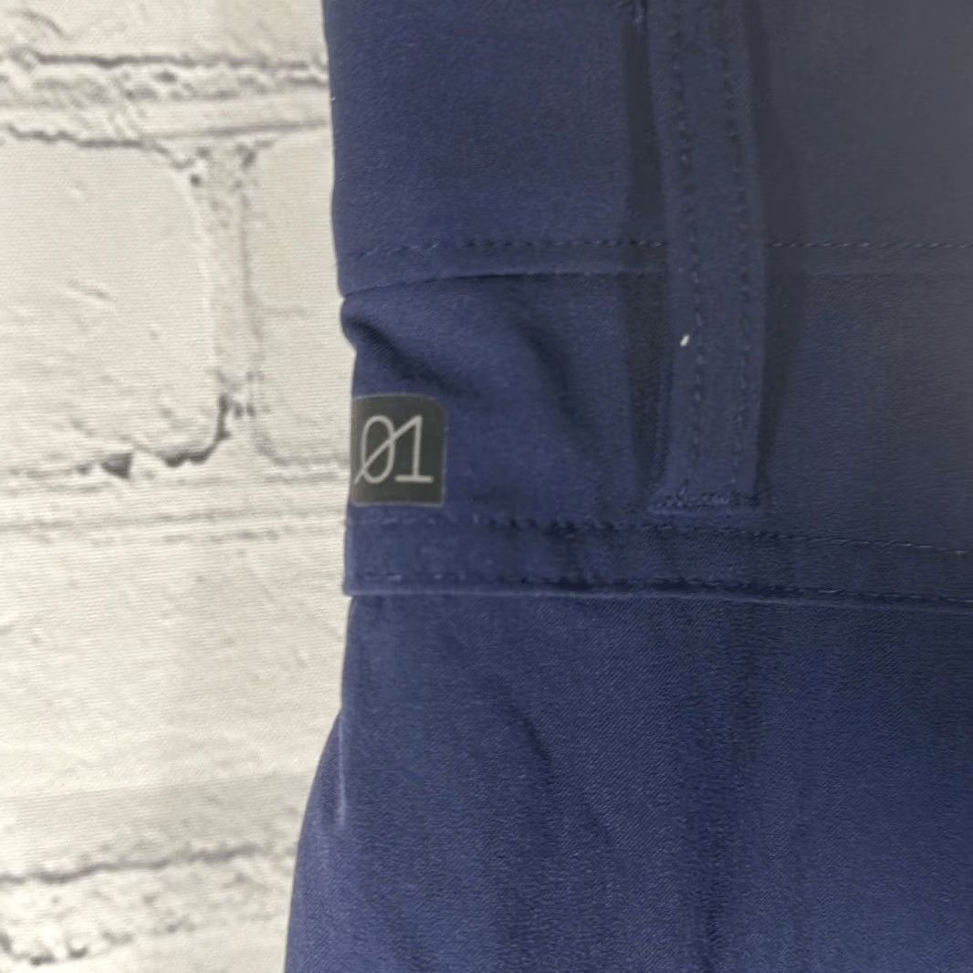 Vintage 01.Algo Pants Mens 38 Blue Golf Chino Performance Stretch Nylon Size US 38 / EU 54 - 4 Thumbnail