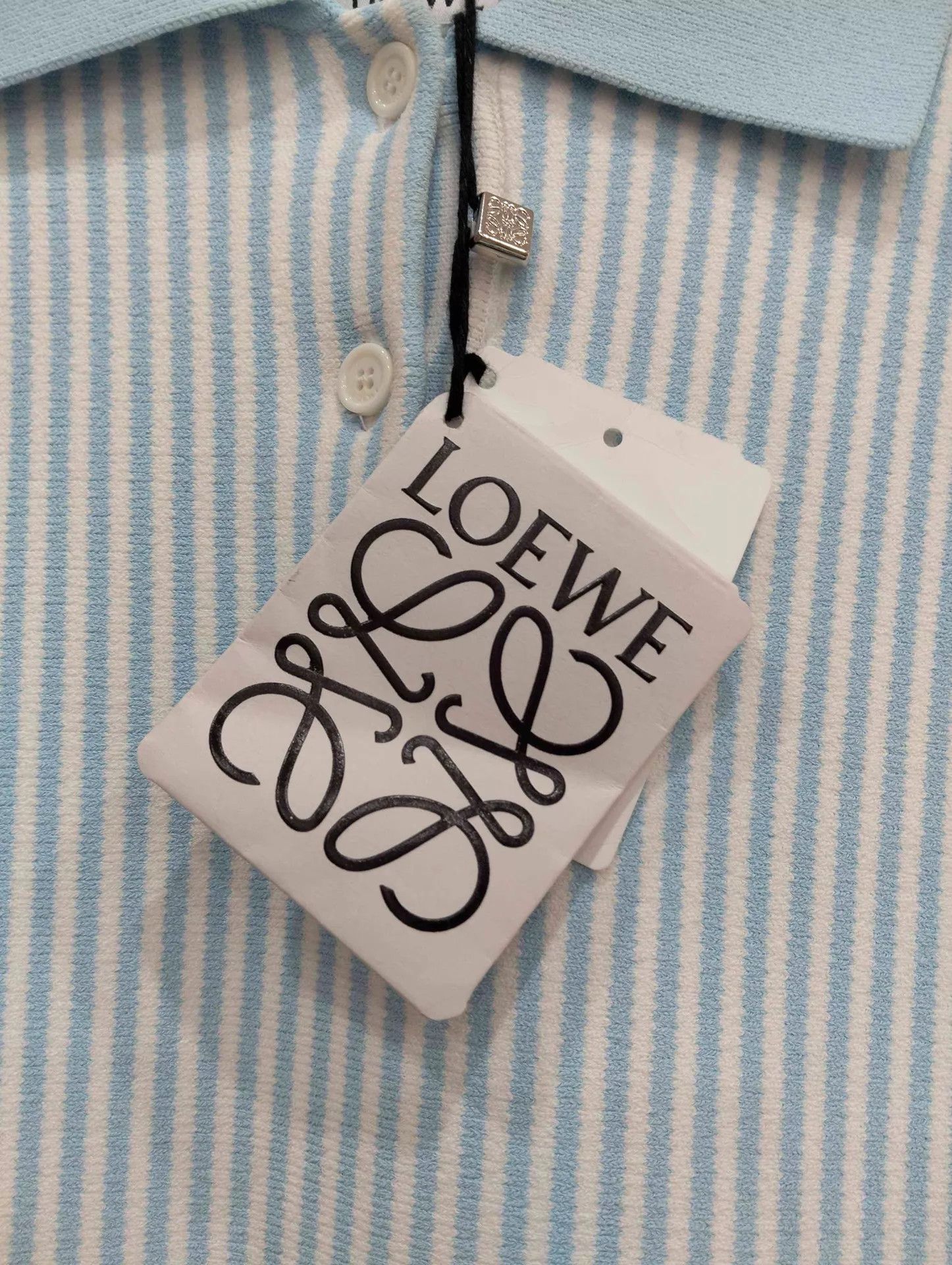 Loewe LOEWE collared pleated short-sleeve short dress M Size M / US 6-8 / IT 42-44 - 6 Thumbnail