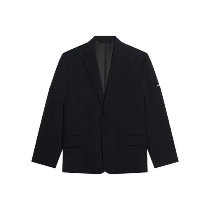 Balenciaga Balenciaga Women's Washed Blazer in Black 0079-2507 Size M / US 6-8 / IT 42-44 - 1 Thumbnail