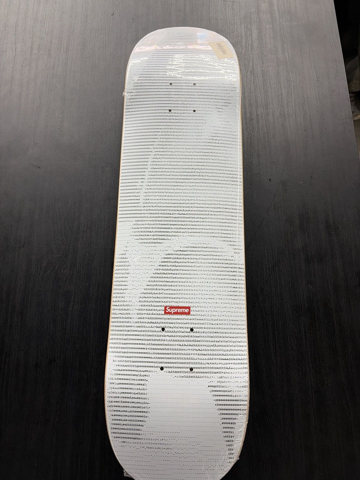 Supreme Supreme Digi Skateboard Deck White Size ONE SIZE - 4 Thumbnail