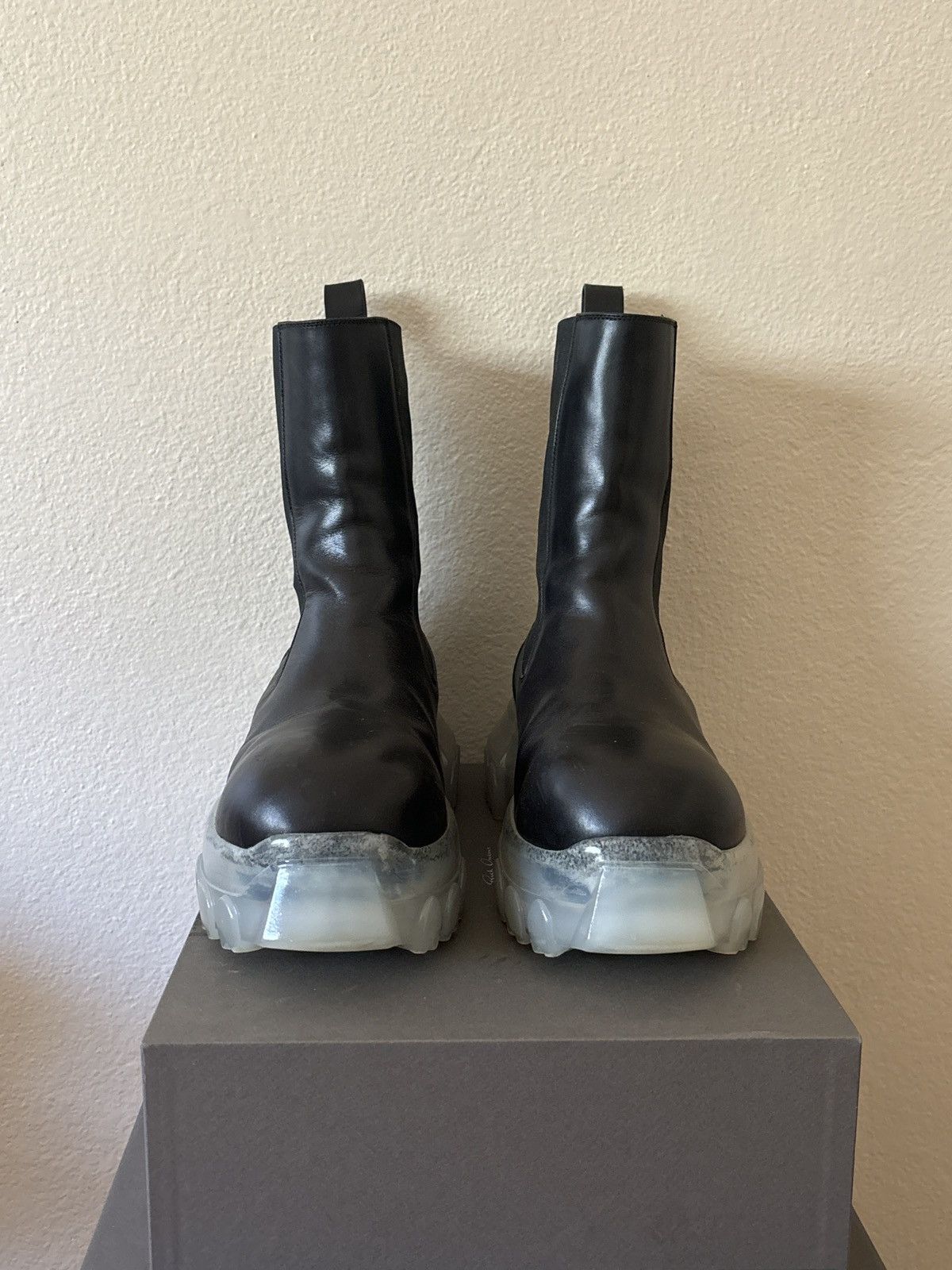 Rick Owens RICK OWENS BOZO TRACTOR BOOTS | Grailed