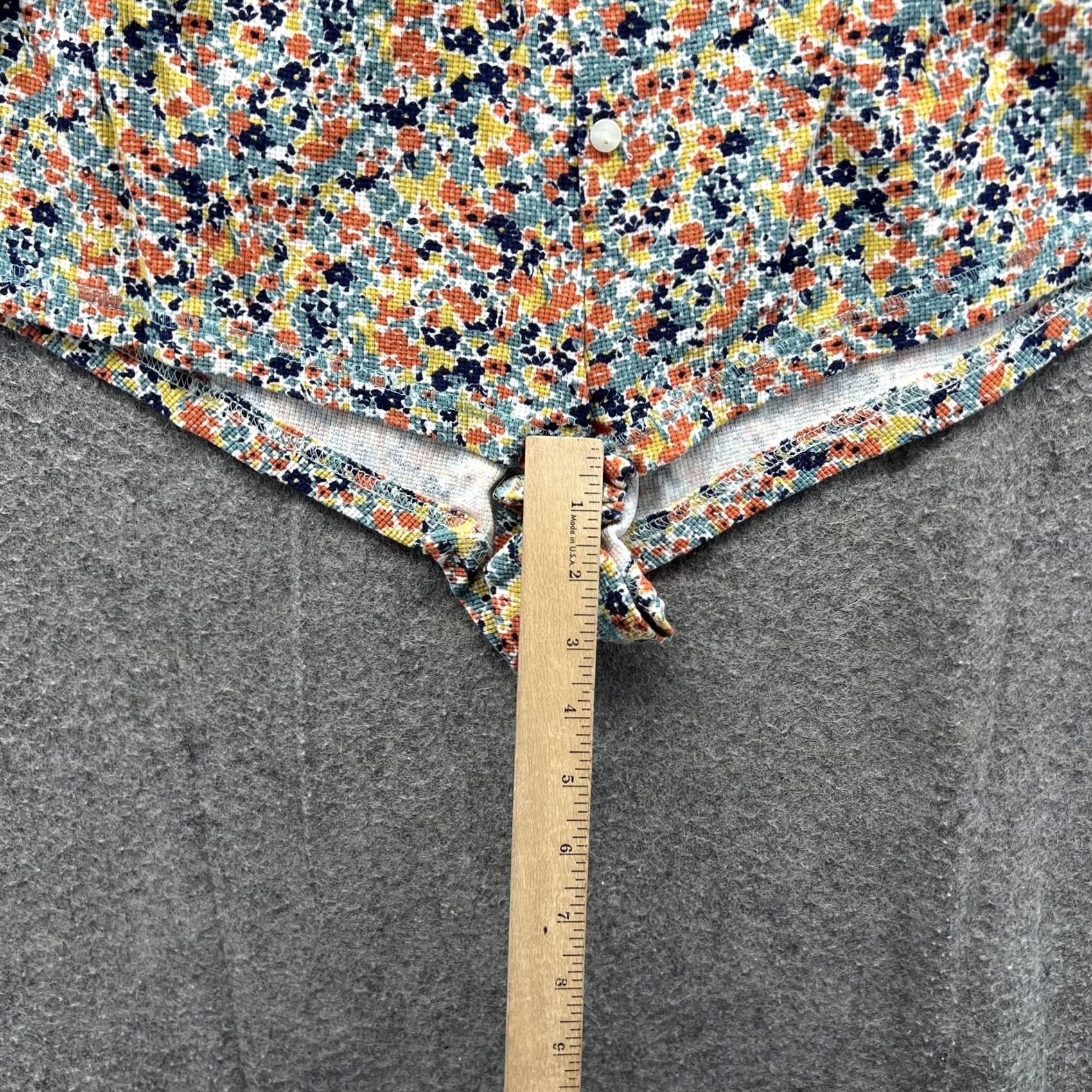 Anthropologie Anthropologie Shorts Womens Medium Multicolor Floral Knit Thermal Lounge Sleep Size 32" / US 10 / IT 46 - 3 Thumbnail