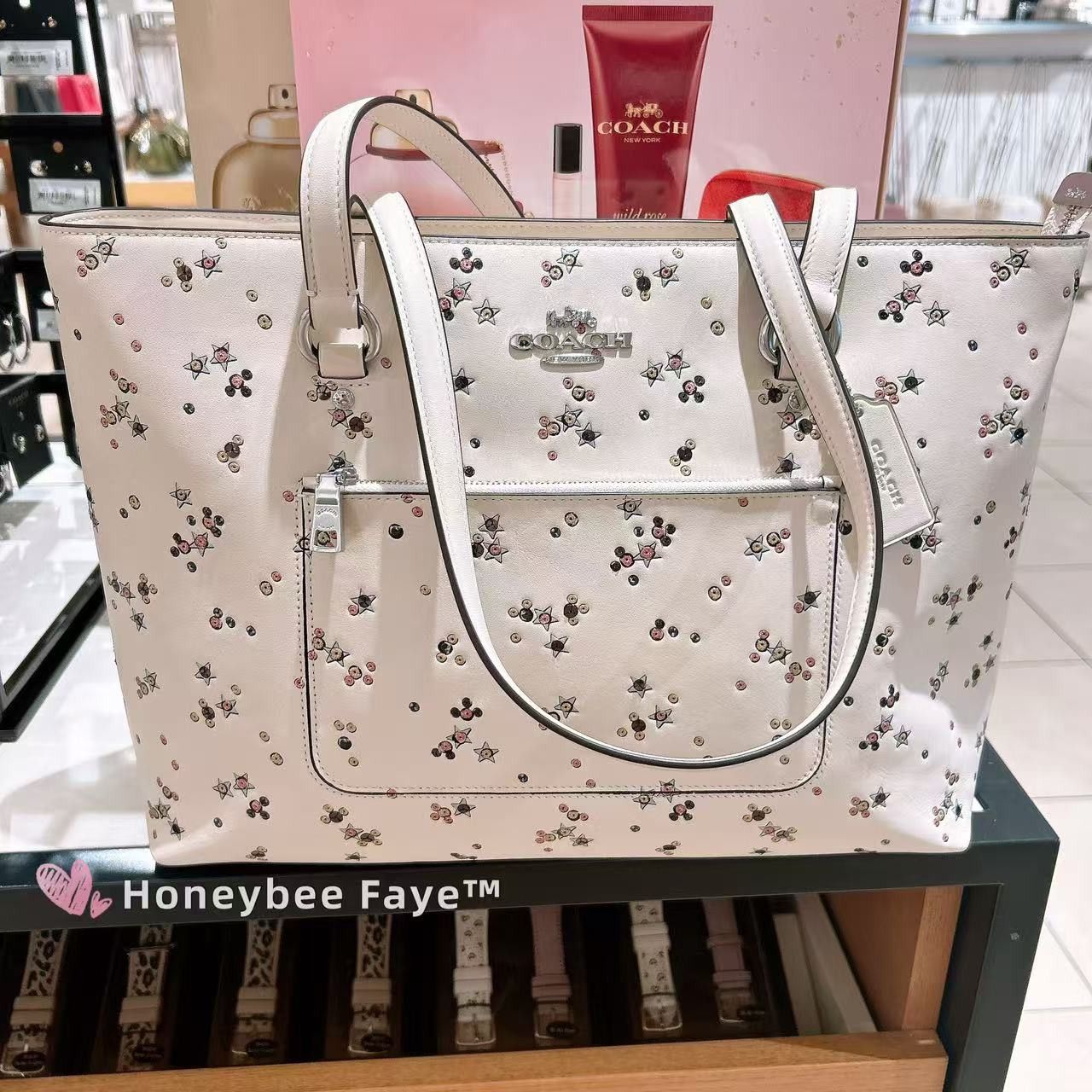 Coach Station Tote Bag With Star Print CCE99 Size ONE SIZE - 1 Thumbnail