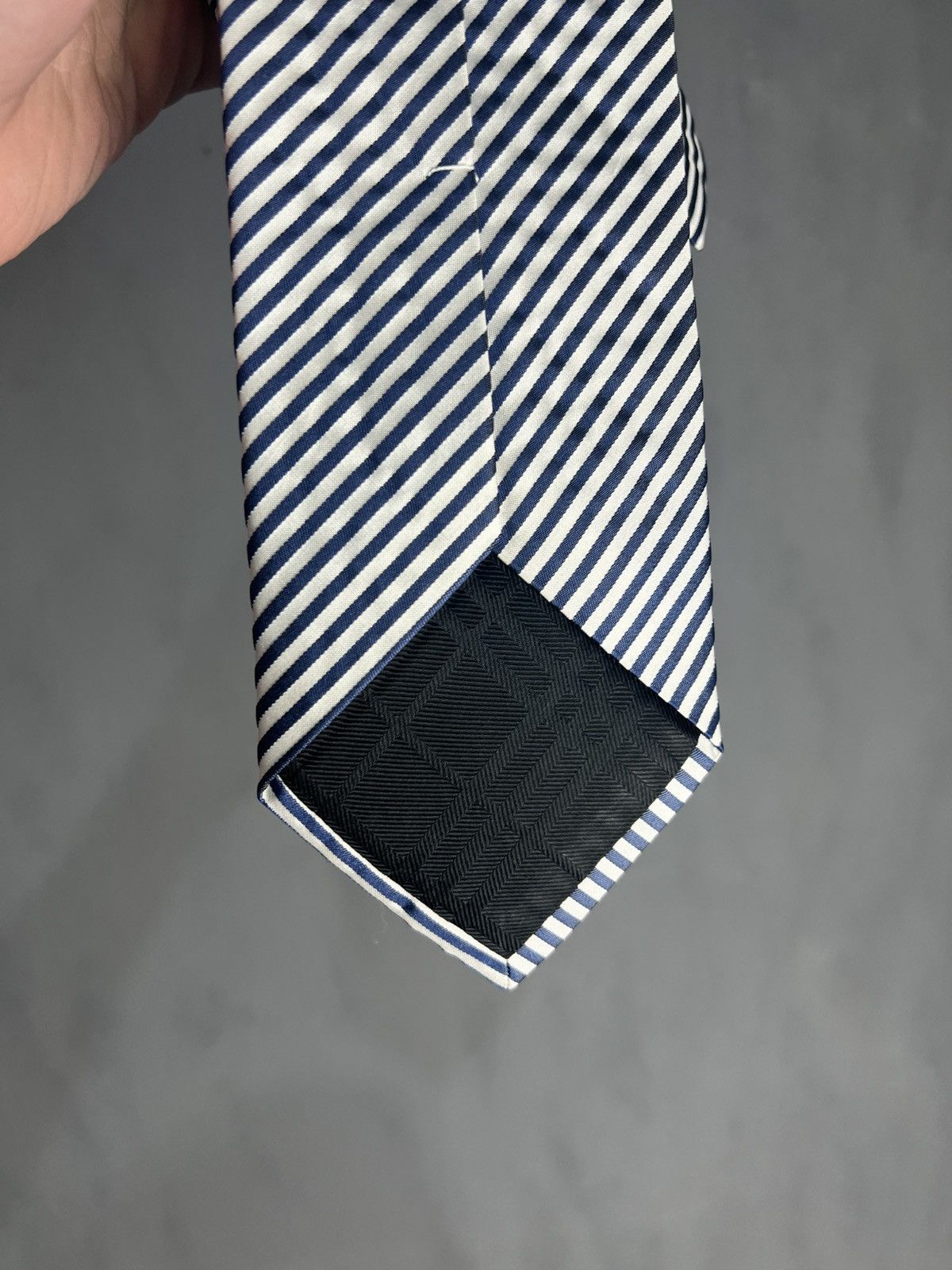 Burberry Burberry Tie Silk Vintage luxury Made Italy Brown Size ONE SIZE - 6 Thumbnail