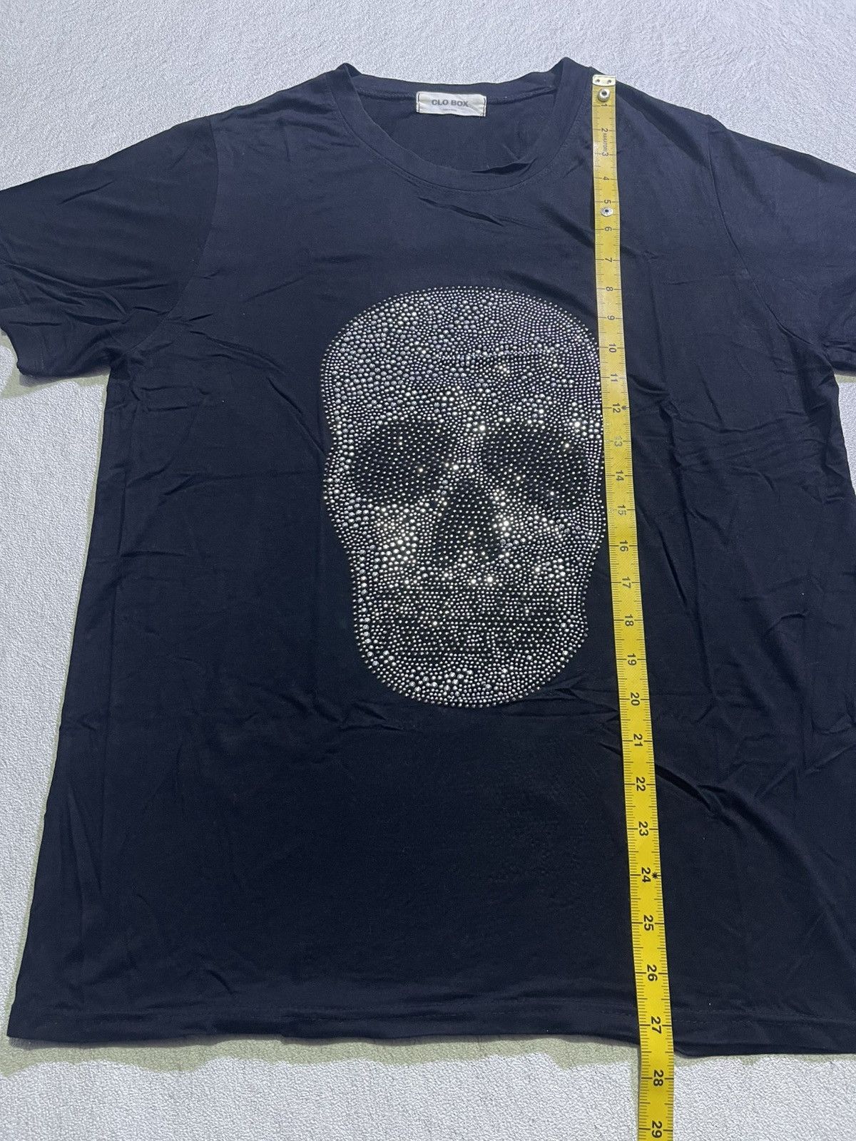 If Six Was Nine Y2K CLO BOX short tshirt skull gliter style Size US M / EU 48-50 / 2 - 6 Thumbnail