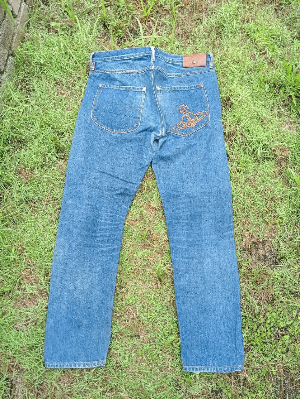 Vivienne Westwood VIVIENNE WESTWOOD ANGLOMANIA SELVEDGE JEANS Size US 30 / EU 46 - 1 Thumbnail