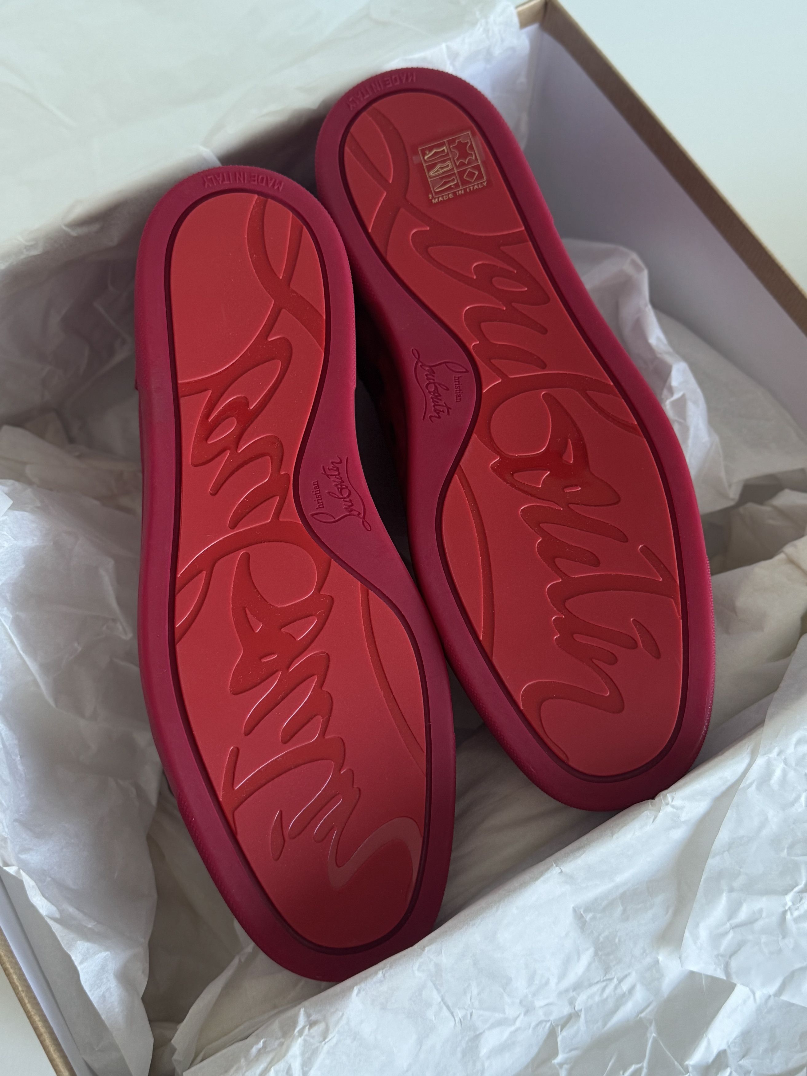 Christian Louboutin Louboutin High | Cherry color | Size 41 | Brand new Size US 8 / EU 41 - 8 Thumbnail