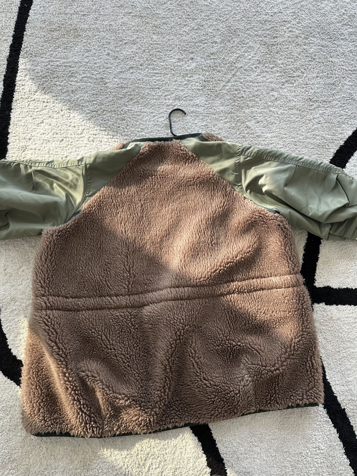 Sacai Sacai Faux Shearling Jacket Size M / US 6-8 / IT 42-44 - 3 Thumbnail