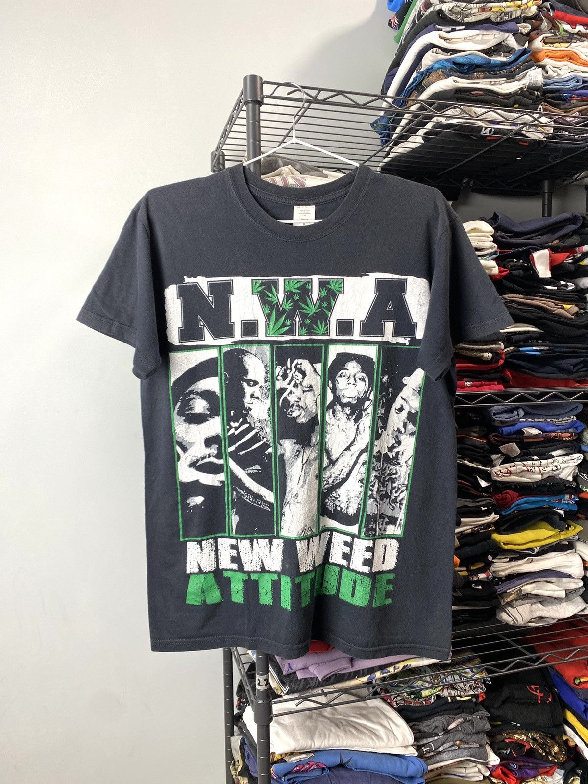 Rap Tees × Streetwear × Vintage Vintage Compton NWA New Weed 