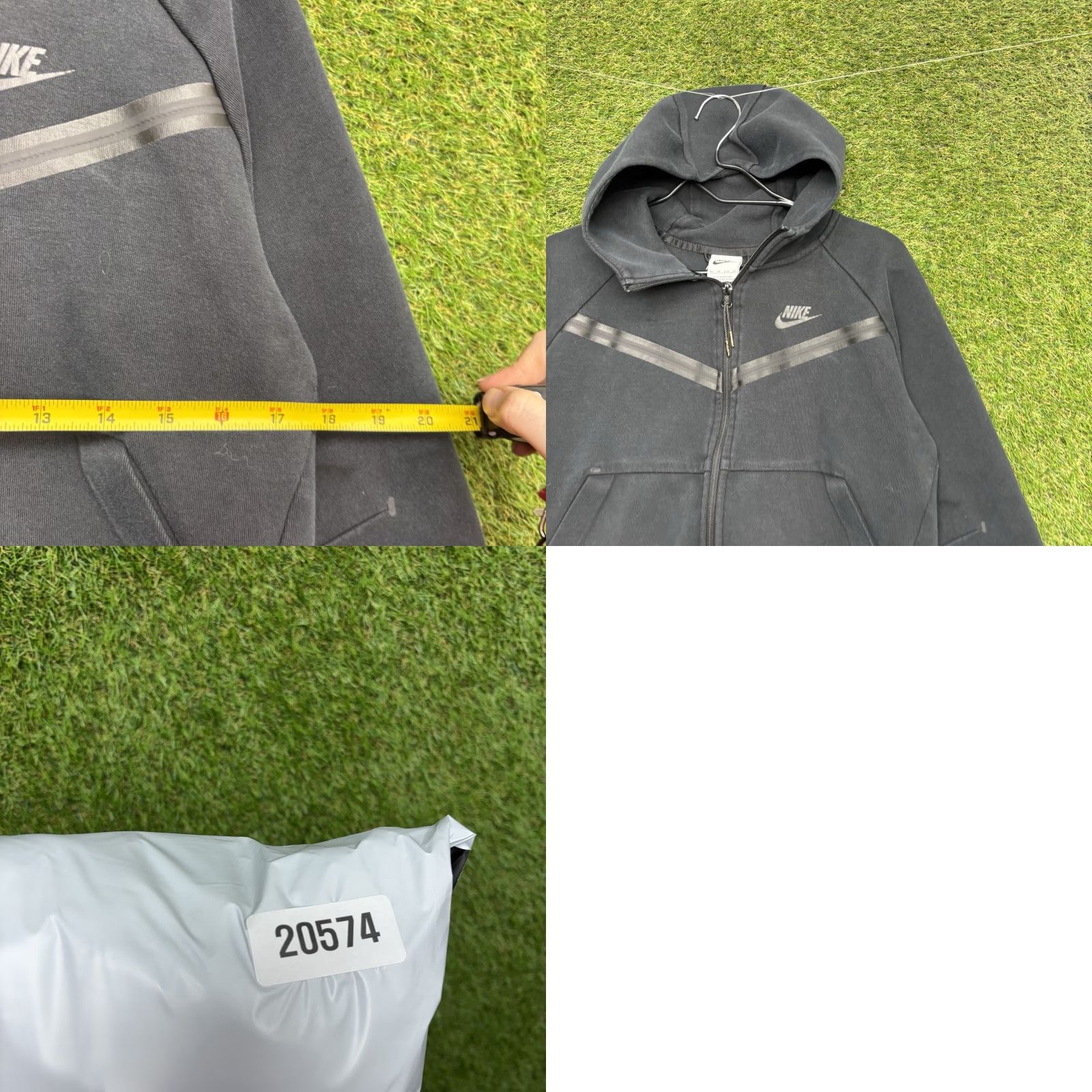 Nike Nike Tech Fleece Hoodie Womens XS Black Full Zip Jacket Performance CW4298-010 Size XS / US 0-2 / IT 36-38 - 8 Thumbnail