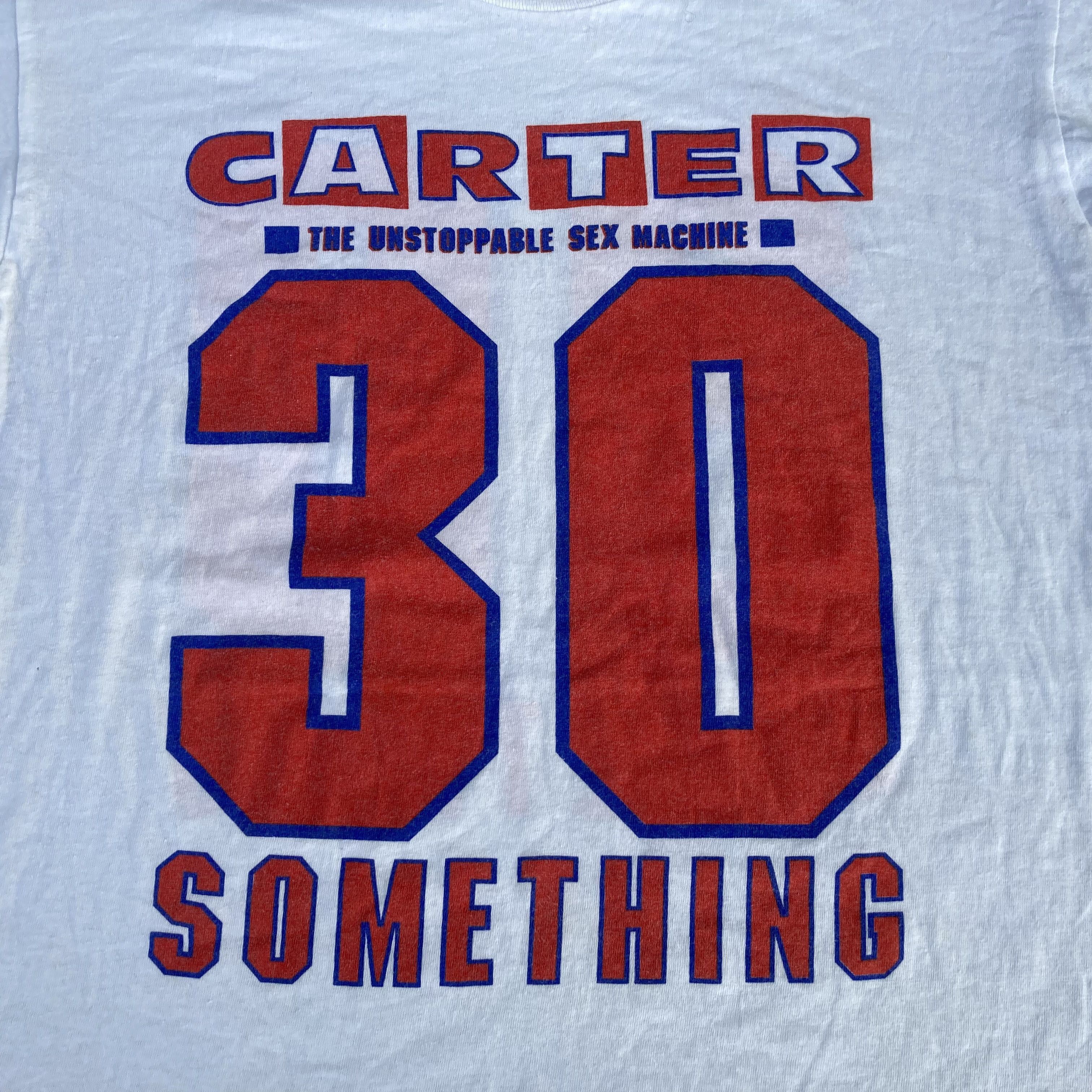 Band Tees × Vintage Vtg CARTER The Unstoppable Sex Machine 30 Something T Shirt Size US M / EU 48-50 / 2 - 3 Thumbnail