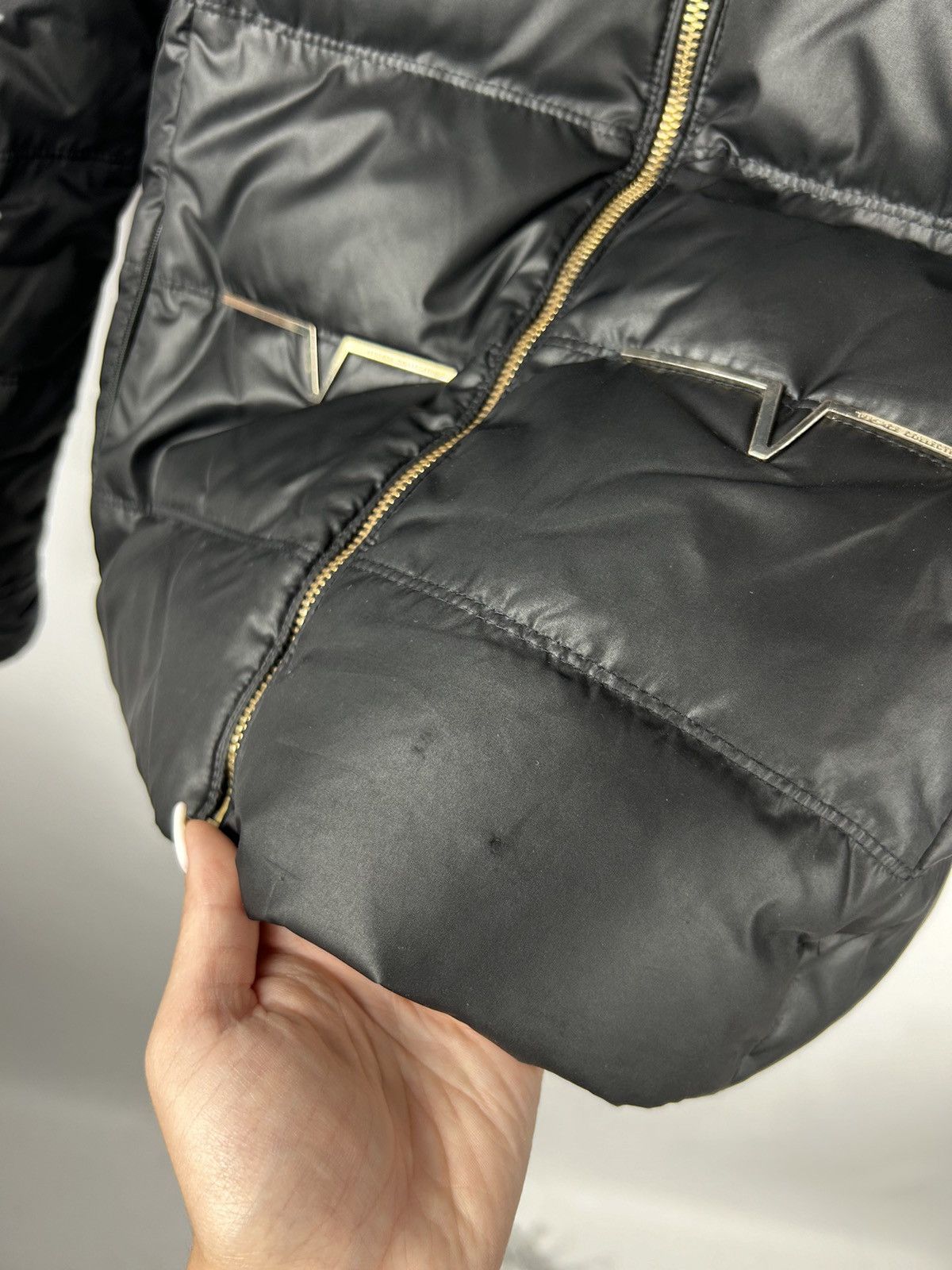 Versace Versace Collection Goose Down Jacket Black Puffer Wmns Sz 44 Size M / US 6-8 / IT 42-44 - 5 Thumbnail