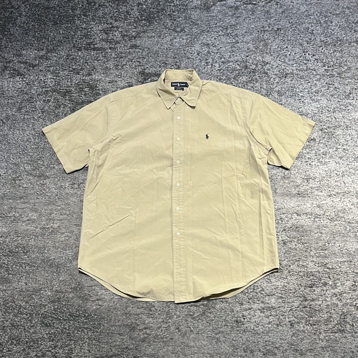 Polo Ralph Lauren Vintage Polo Ralph Lauren Black Button Down Shirt Large Size US L / EU 52-54 / 3 - 1 Thumbnail
